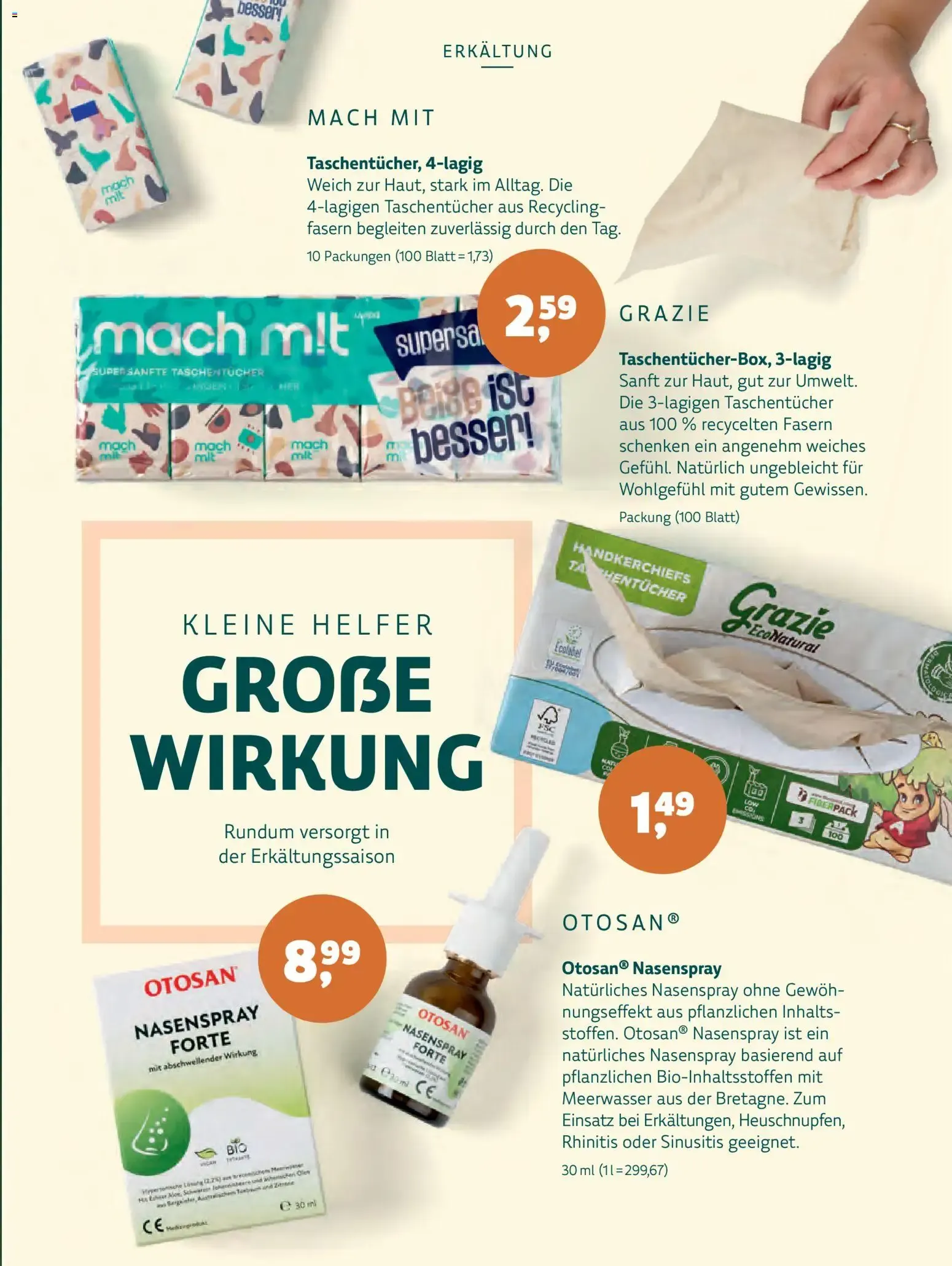 BioMarkt Pure Herbst/Winter 2026 (ab 23.09.2026) zum Blättern von 23. September bis 28. Februar 2027 - Prospekt seite 9