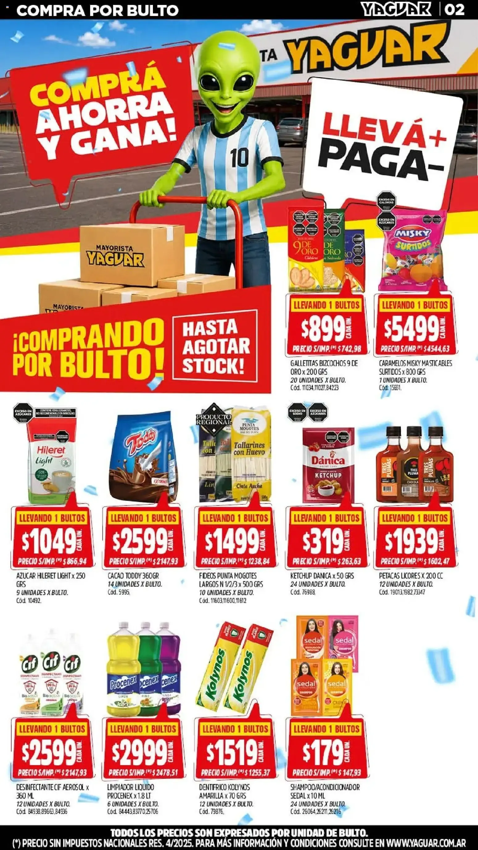Ofertas de Mayorista Yaguar - Precios de Otro Planeta 6 de julio al 11 de julio 2026 - Página 3 del catálogo