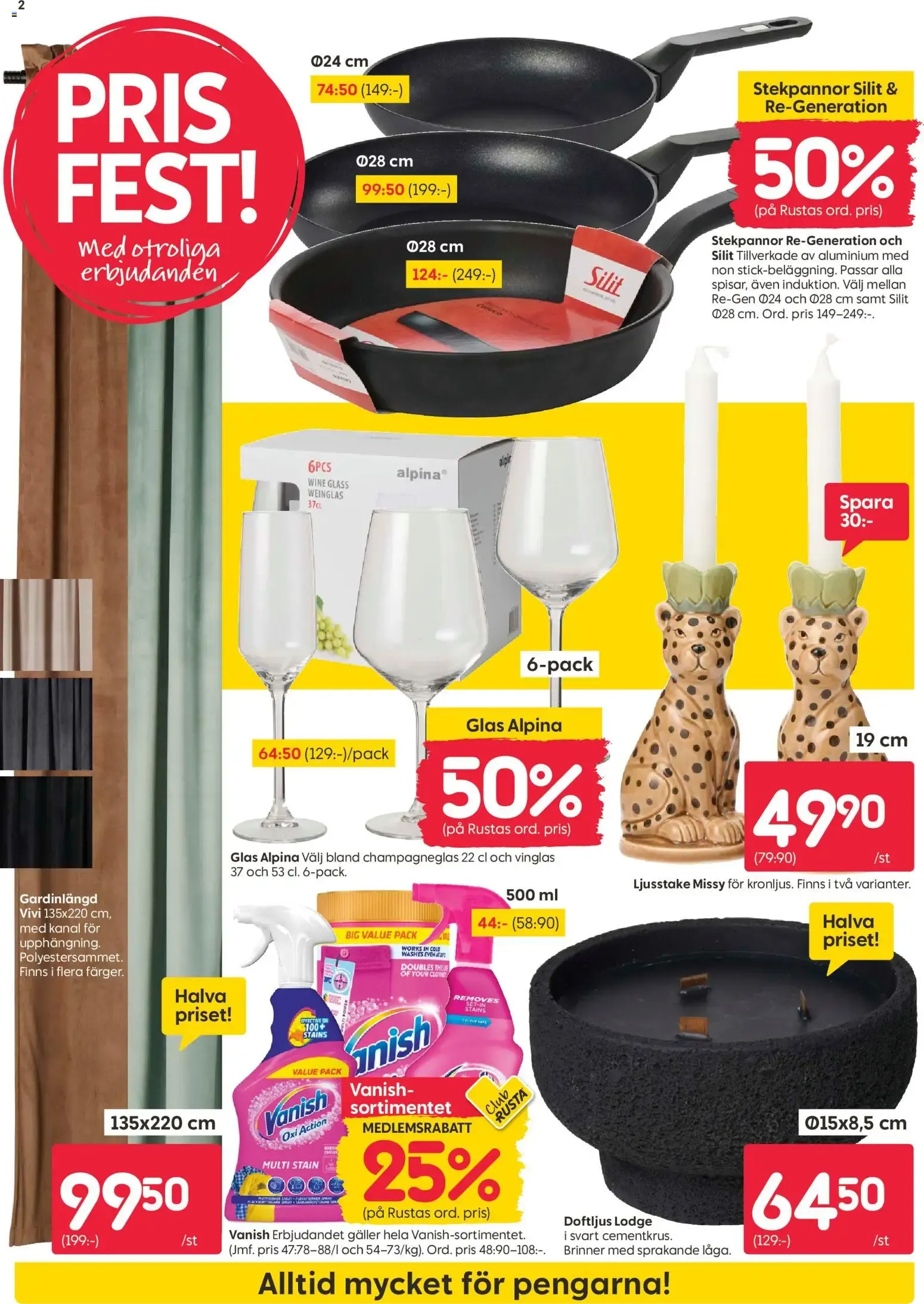 Rusta erbjudanden från 07/09/2026 - 13/09/2026 > Reklamblad nuvarande rabatter från 7 september till 13 september 2026 - Reklamblad sidor 2