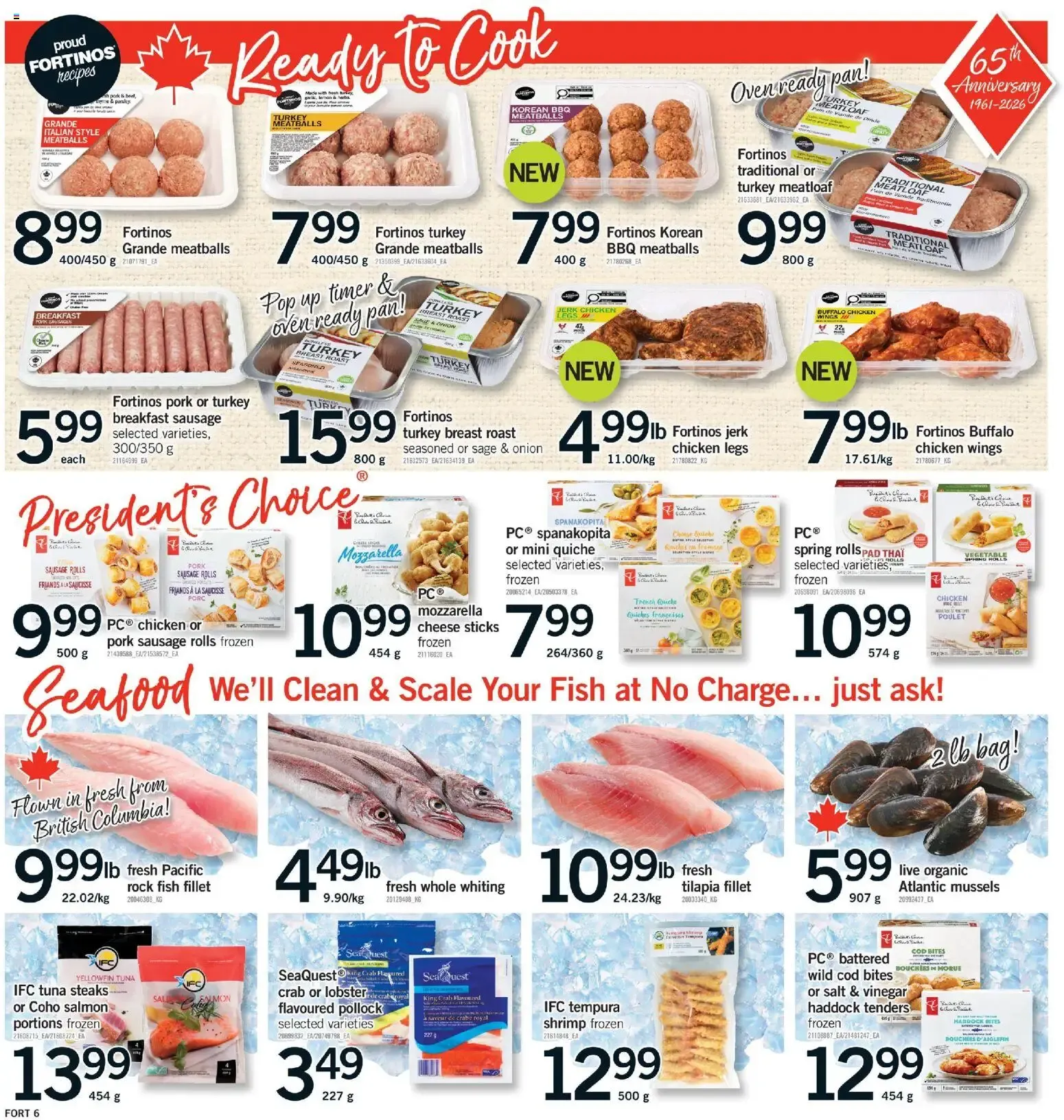 Fortinos weekly flyer / circulaire from Oct 29, 2026 > weekly specials & deals from October 29 to November 4 2026 - flyer page 7