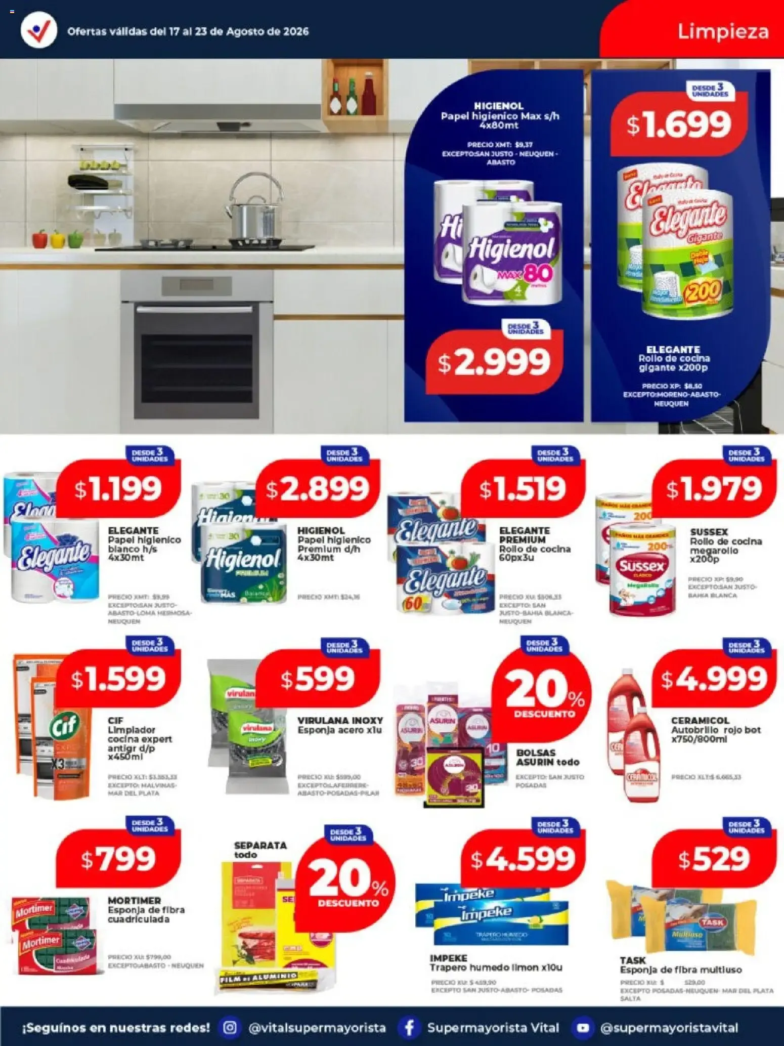 Ofertas de Vital - Ofertas || del 17/08/2026 - 23/08/2026 || Catálogo 17 de agosto al 23 de agosto 2026 - Página 13 del catálogo