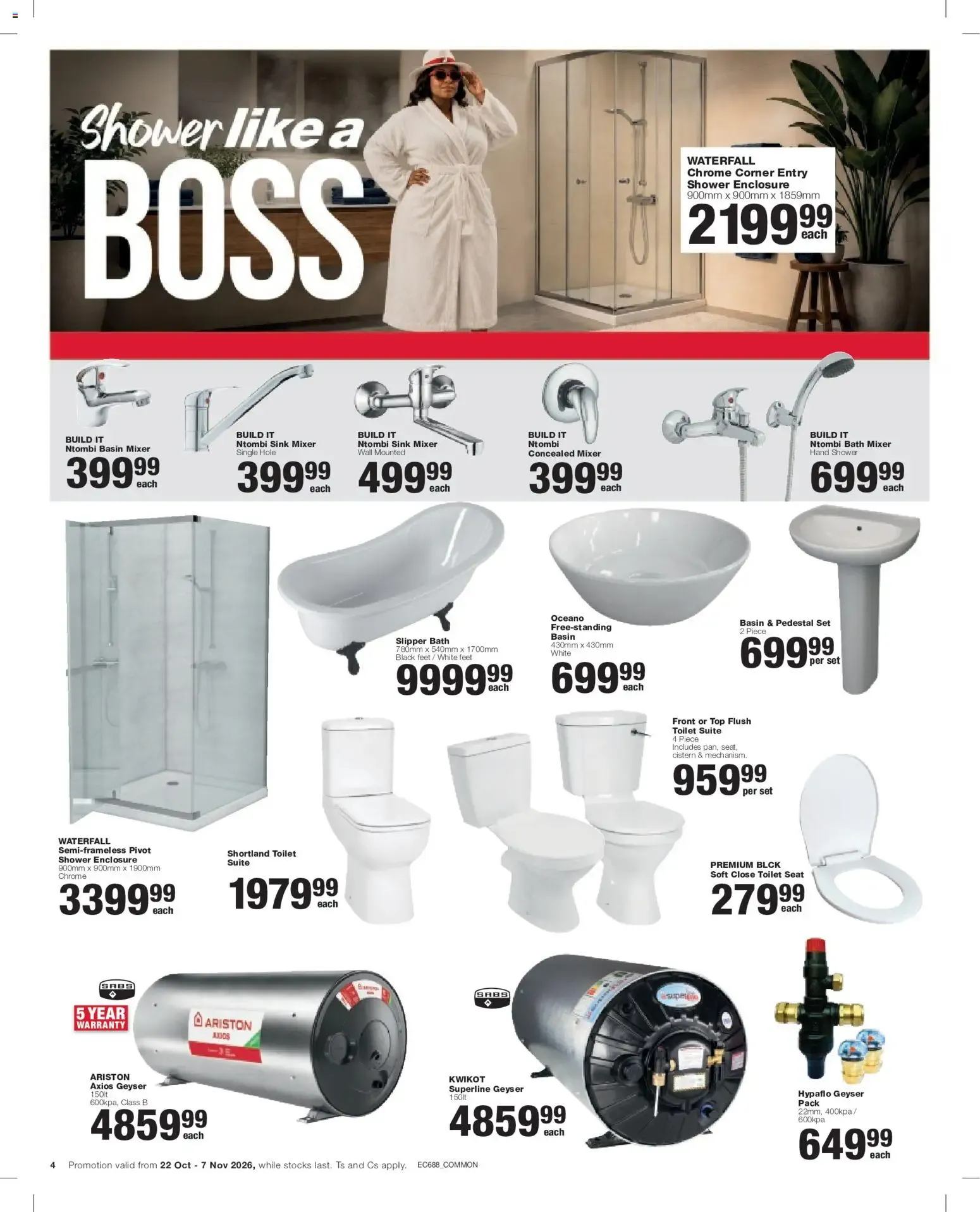 Build It Boss Deals: Rock up like a BOSS from 22 October to 7 November 2026 - Catalogue Page 4