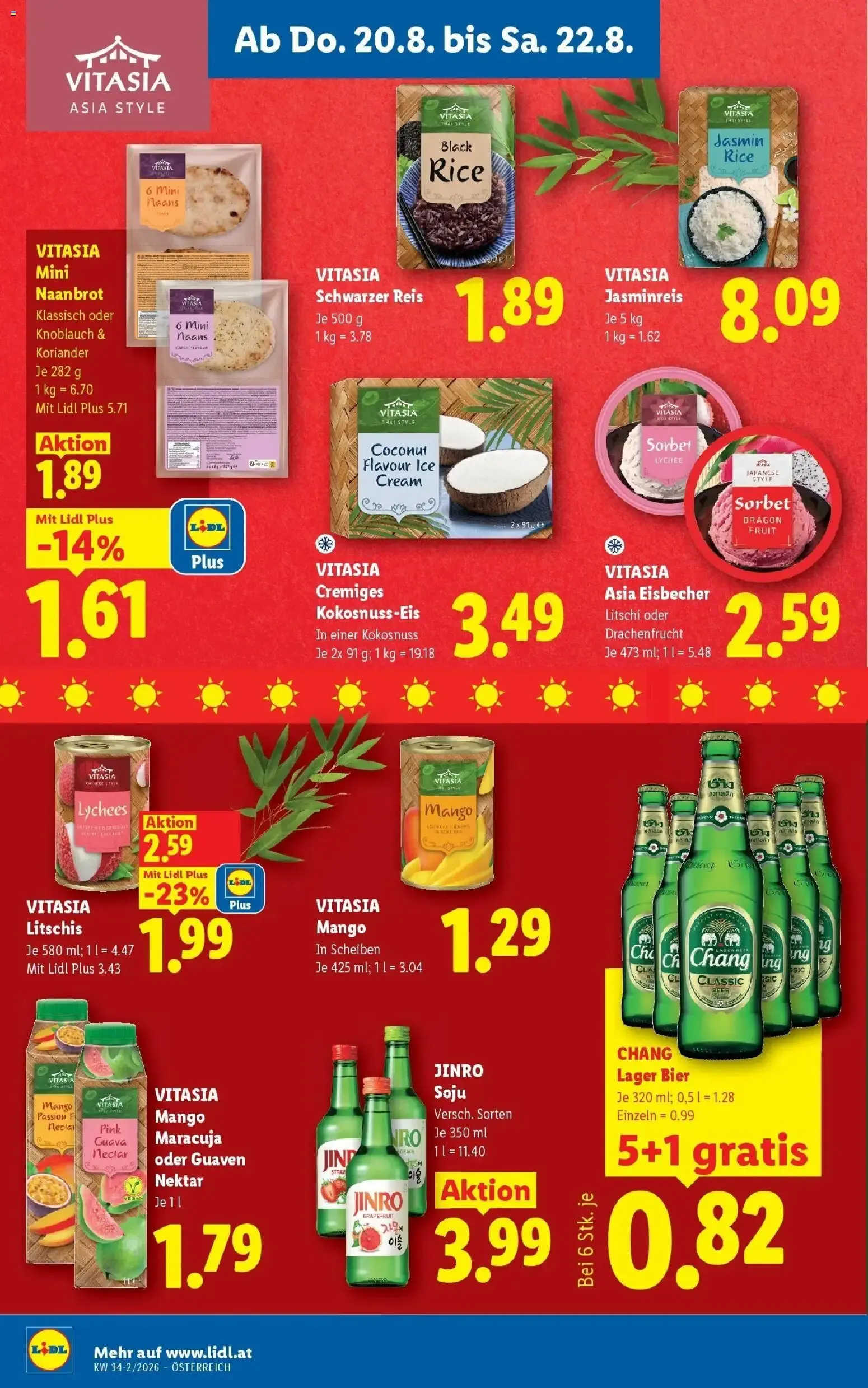 Lidl Plus - Österreichs günstigste Preise von 20. August bis 22. August 2026 - Flugblätt seite  18