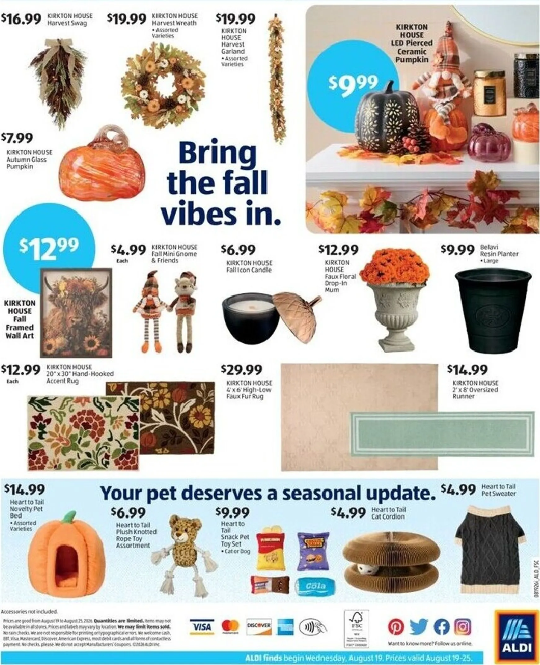 Weekly promotion Current ALDI leaflet valid from Wednesday 08/19/2026 to Tuesday 08/25/2026 spanning from August 19 to August 25 2026 - Page 4 for Catalogue 365