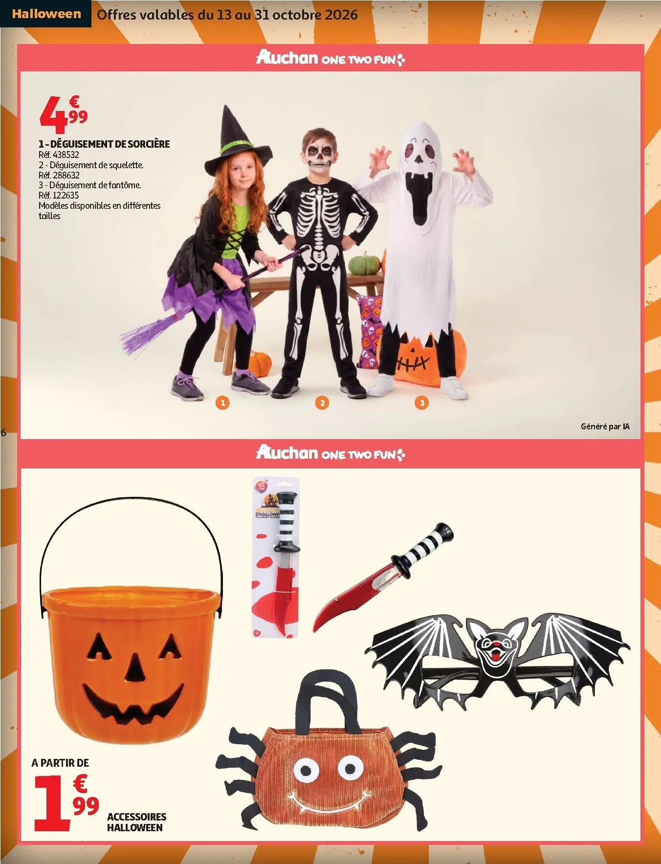 Le Grand Show d'Halloween - Auchan du 13 octobre au 25 octobre 2026 - Catalogue page 6