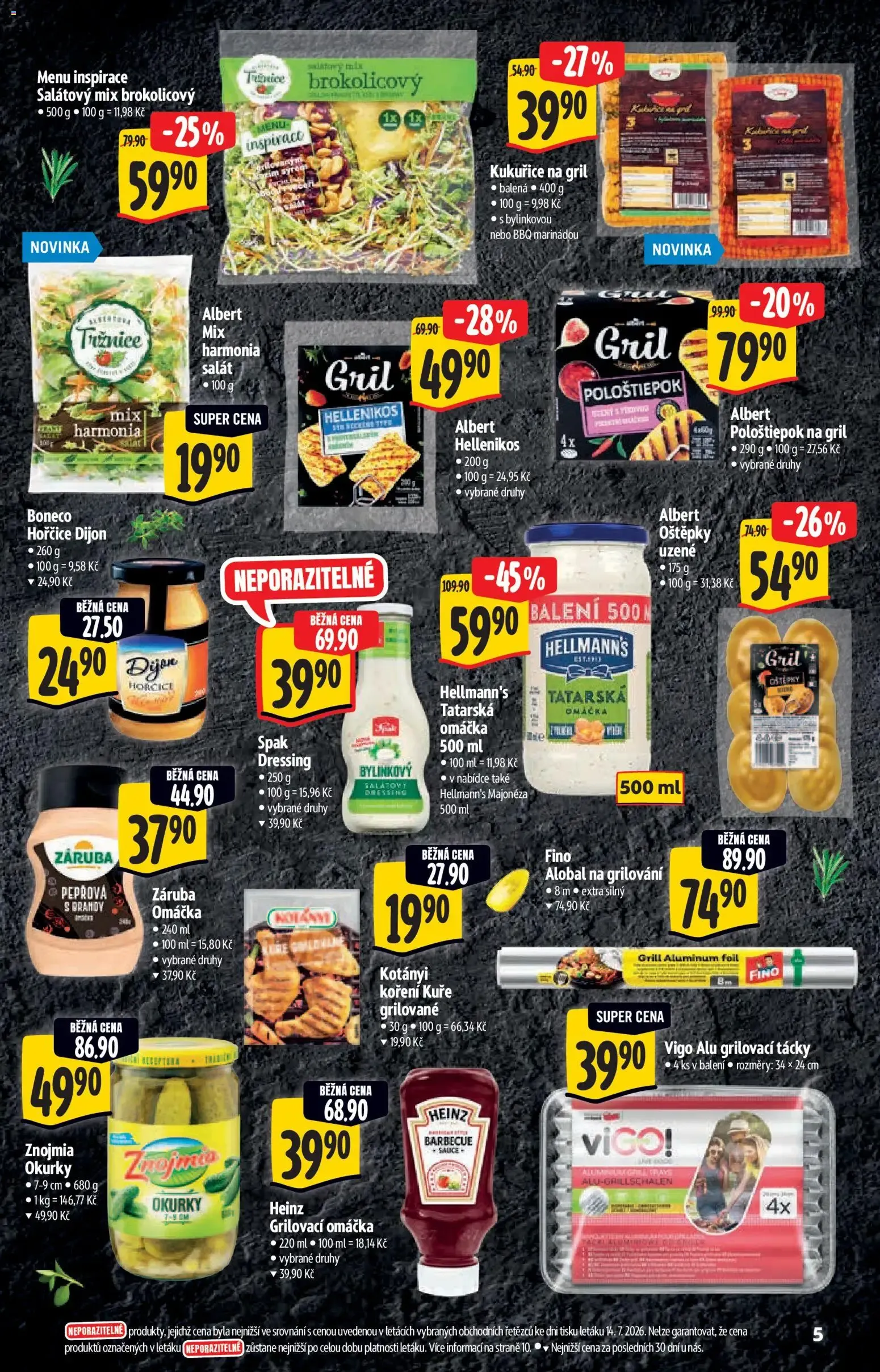 Albert katalog - Hypermarket - Gril od 22.07.2026 - Akční leták - 22. července 4. srpna 2026 - Page 5