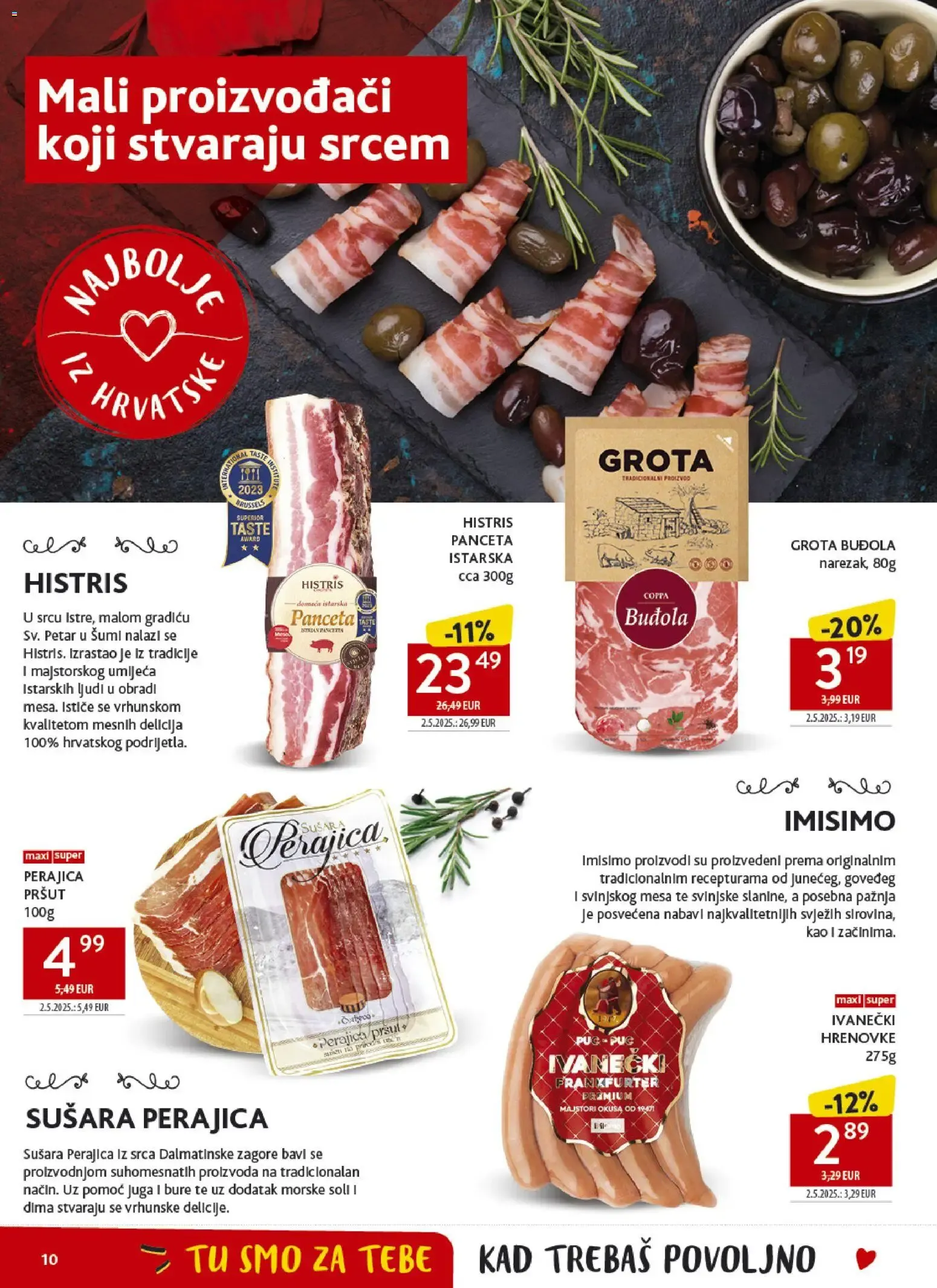 Katalog Konzum Katalog novi od 14.10.2026 na listanje > letak digitalni od 14. listopada do 20. listopada 2026. - Pregled Stranica 10
