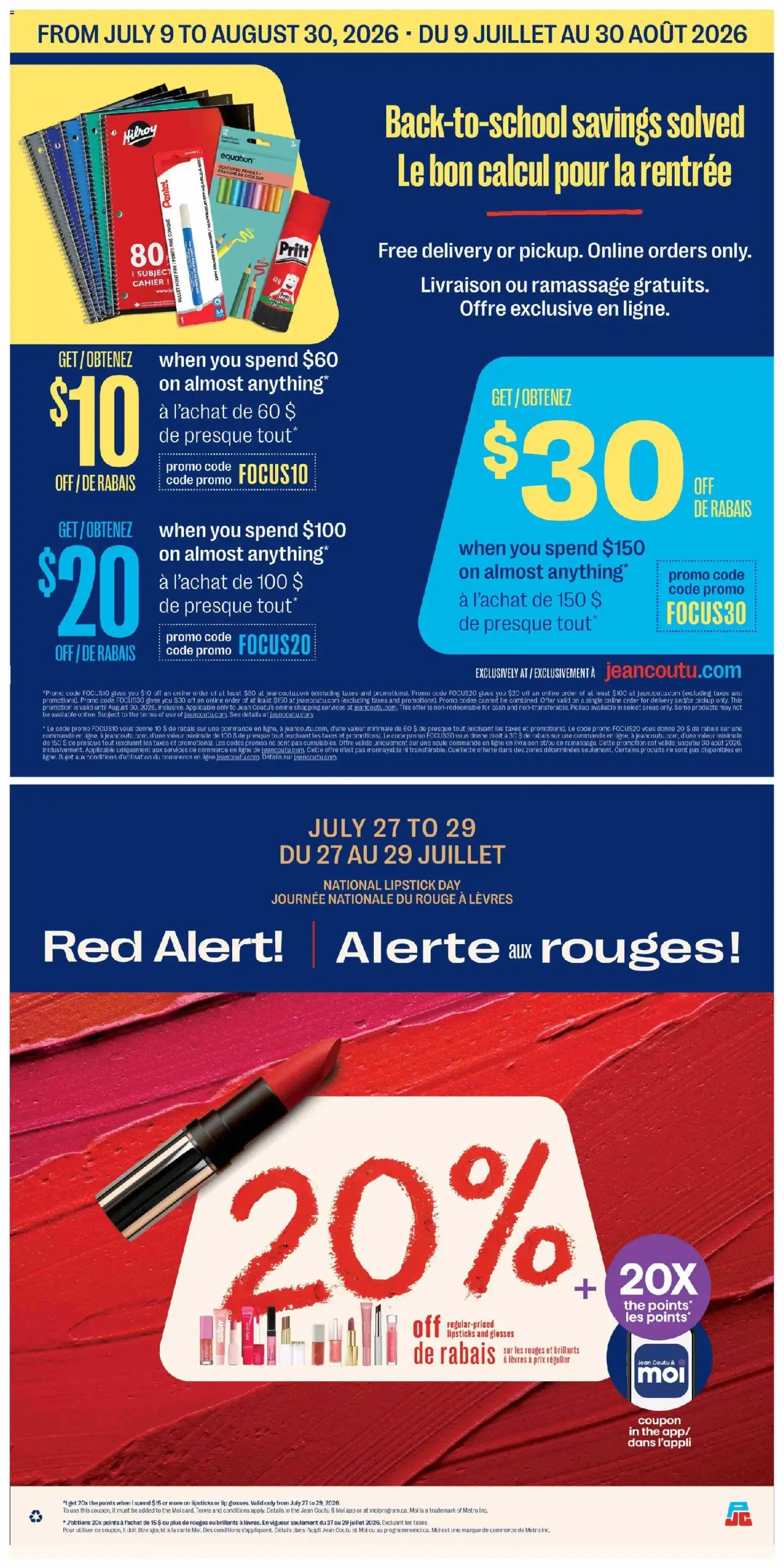 Jean Coutu weekly flyer from Jul 23, 2026 > weekly specials & deals from July 23 to July 29 2026 - flyer page 9