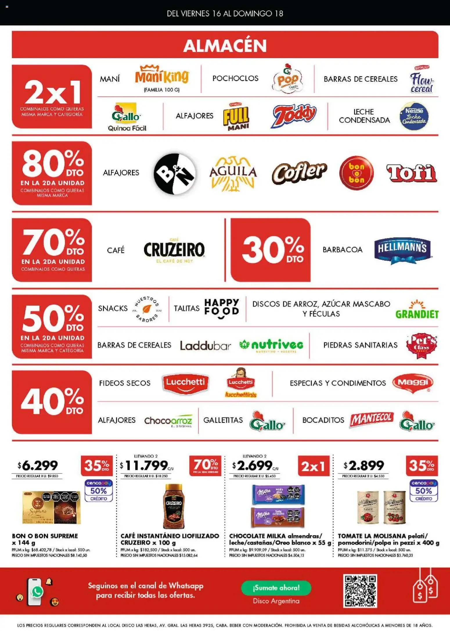 Ofertas de Disco - Ofertas | Córdoba del 16/10/2026 - 18/10/2026 16 de octubre al 18 de octubre 2026 - Página 2 del catálogo