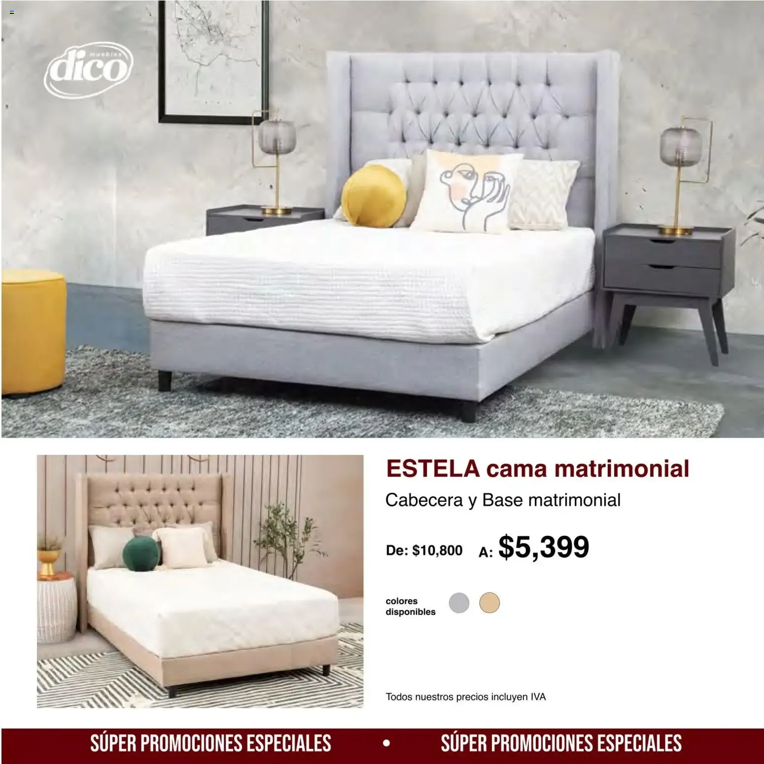 Catálogo de Muebles Dico catálogo Medio año, medio precio (01/08/2026 - 31/08/2026) - catálogo en línea 1 de agosto al 31 de agosto 2026 - Pagina 10