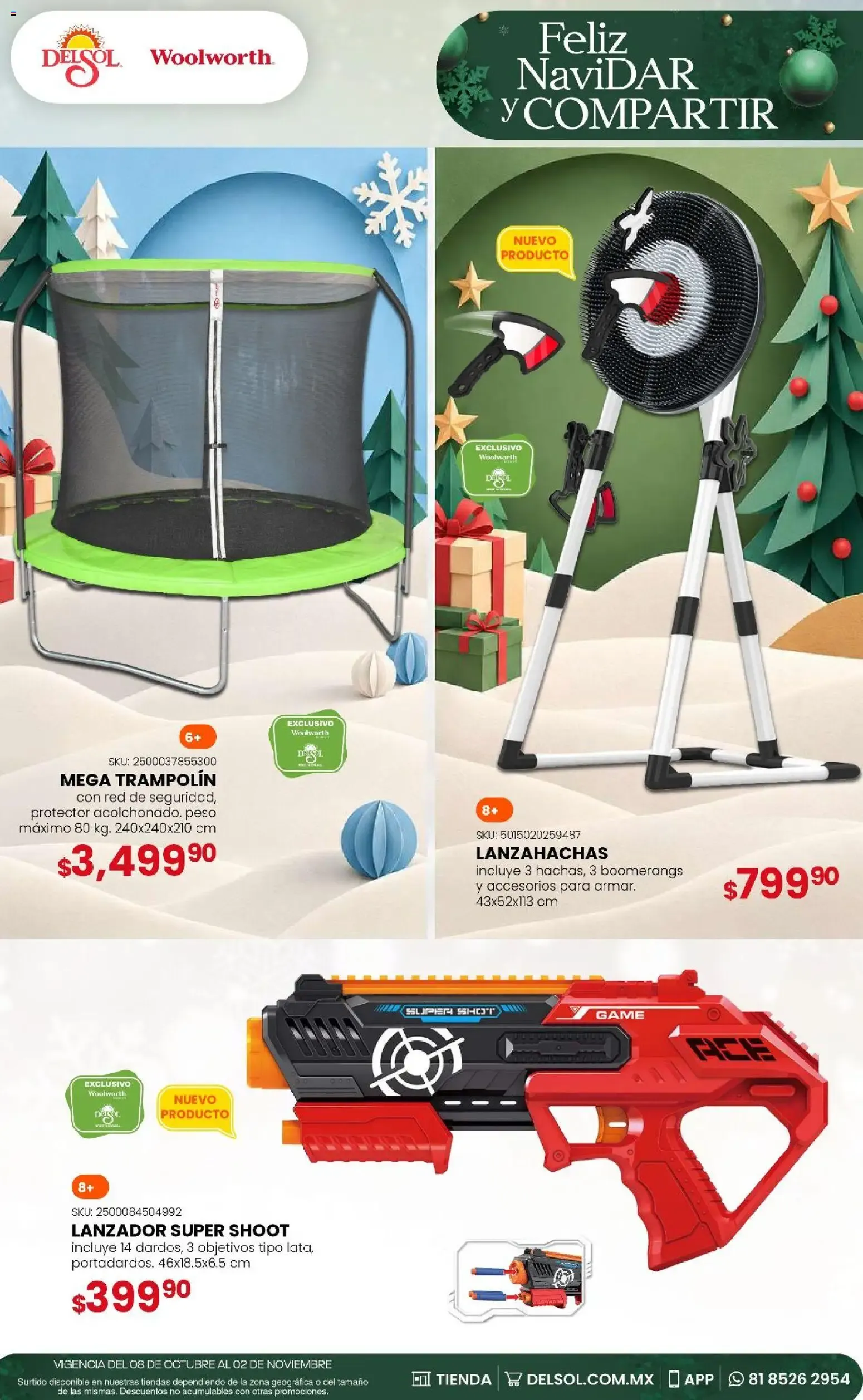 Catálogo de Del Sol y Woolworth - Feliz NaviDar y Compartir (08/10/2026 - 02/11/2026) - catálogo en línea 8 de octubre al 2 de noviembre 2026 - Pagina 36