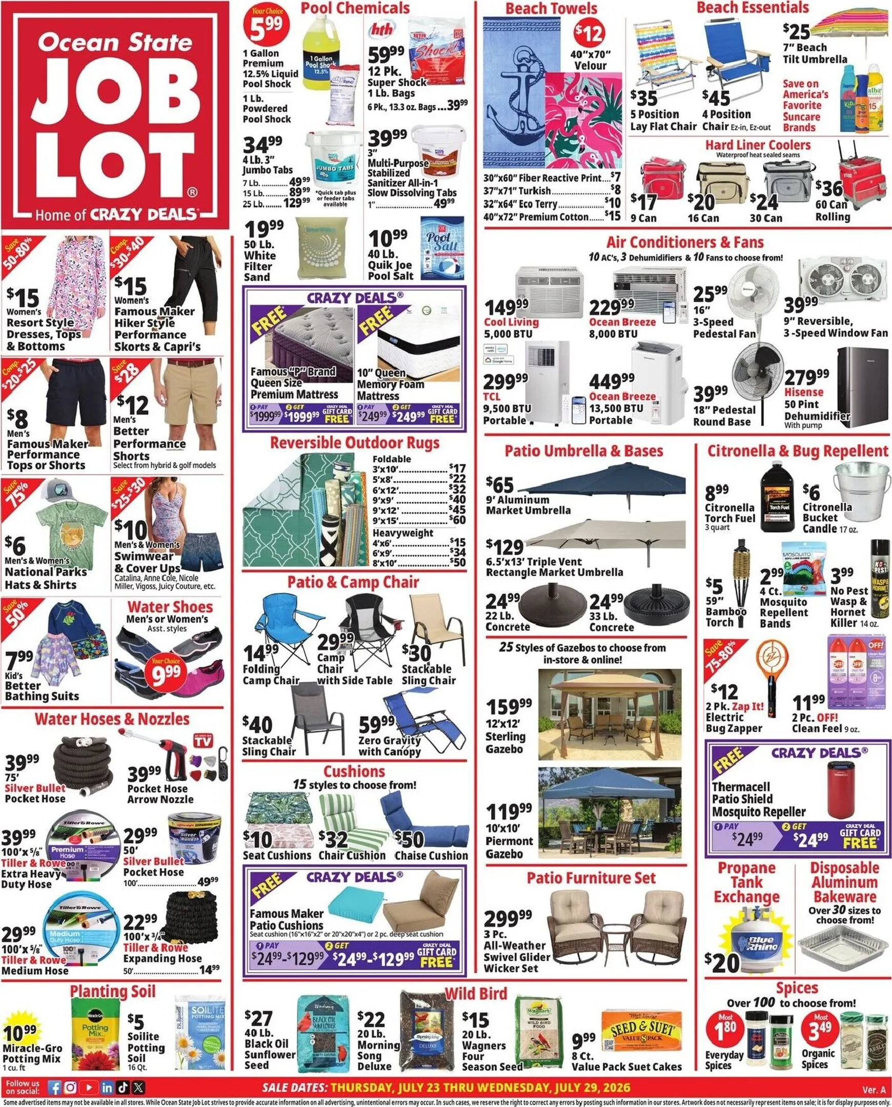 Ocean State Job Lot - Home of Crazy Deals