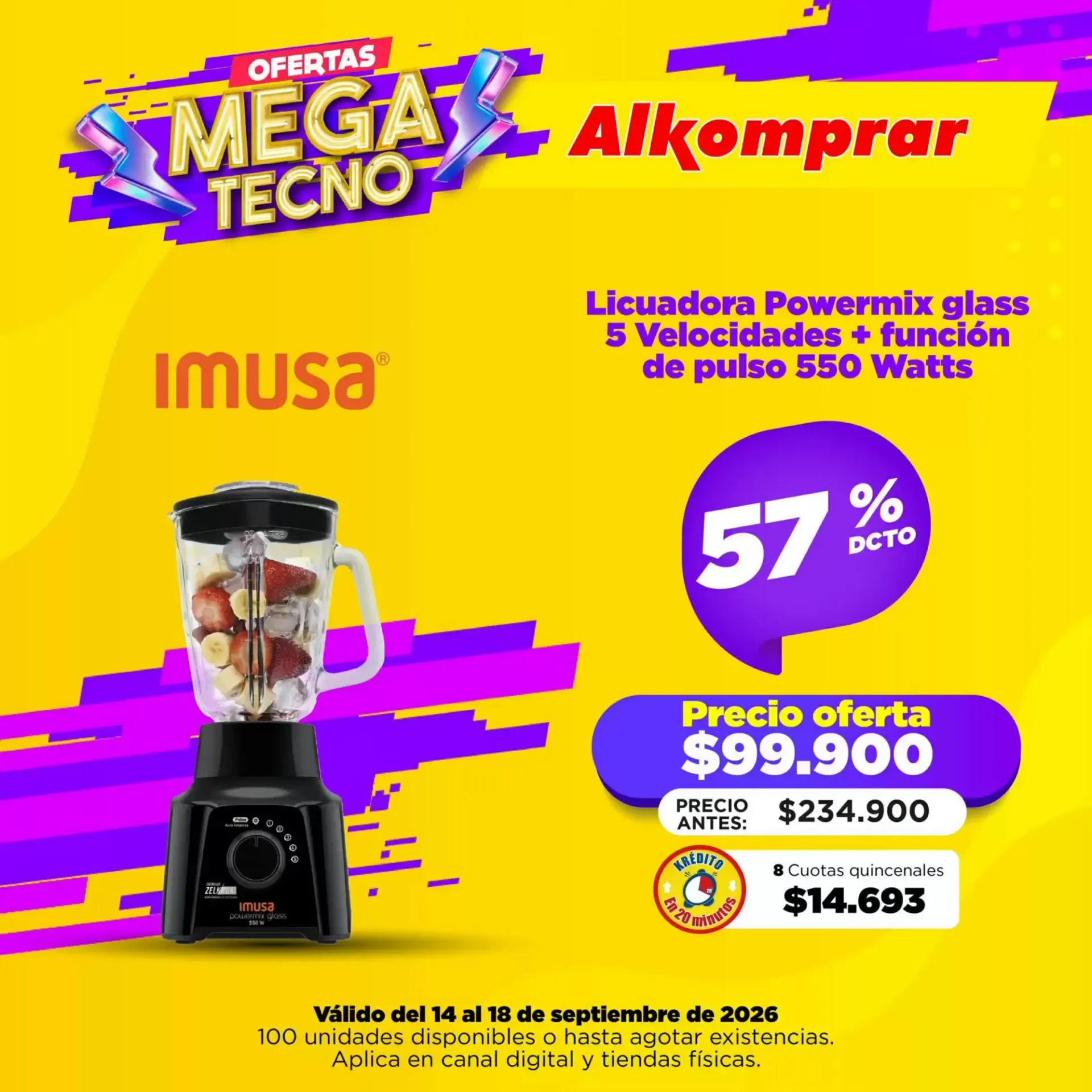 Catalogo de Ofertas Mega Tecno Alkomprar 14 de septiembre al 18 de septiembre 2026 - Pag 5