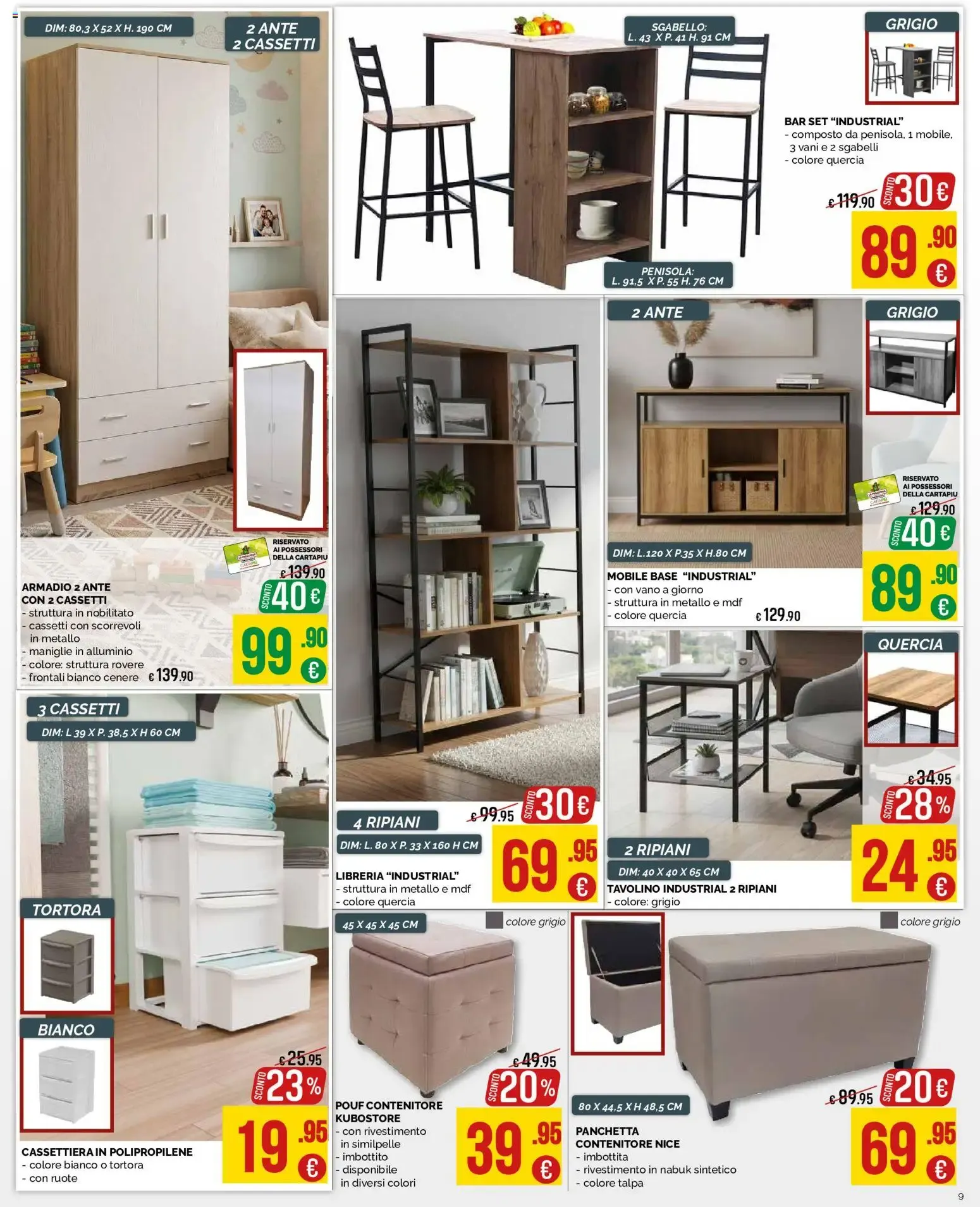 SCONTI D'AUTUNNO da 25 settembre a 25 ottobre di 2026 - Pagina del volantino 9