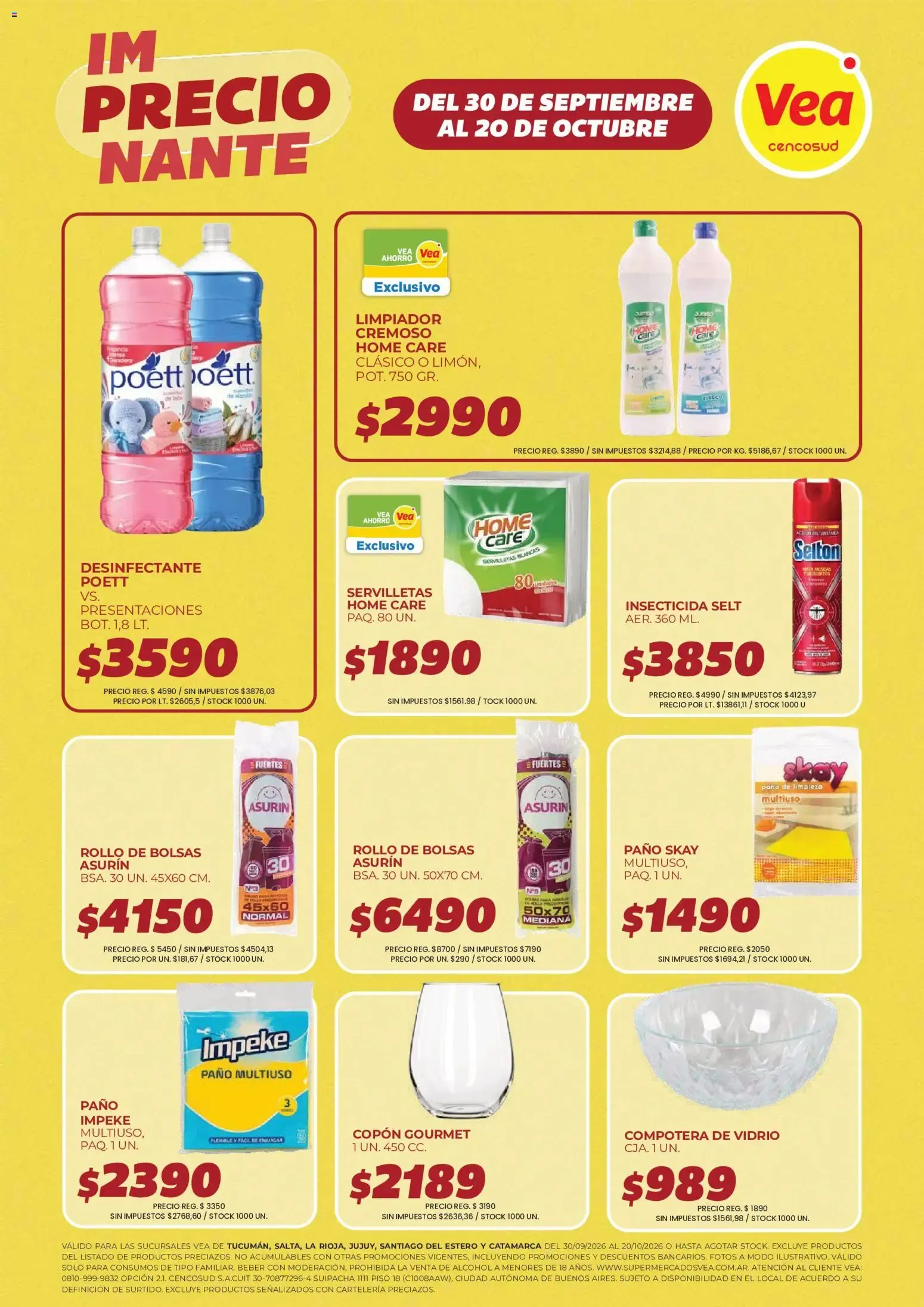 Ofertas de Vea - Ofertas del 30/09/2026 - 20/10/2026 30 de septiembre al 20 de octubre 2026 - Página 15 del catálogo