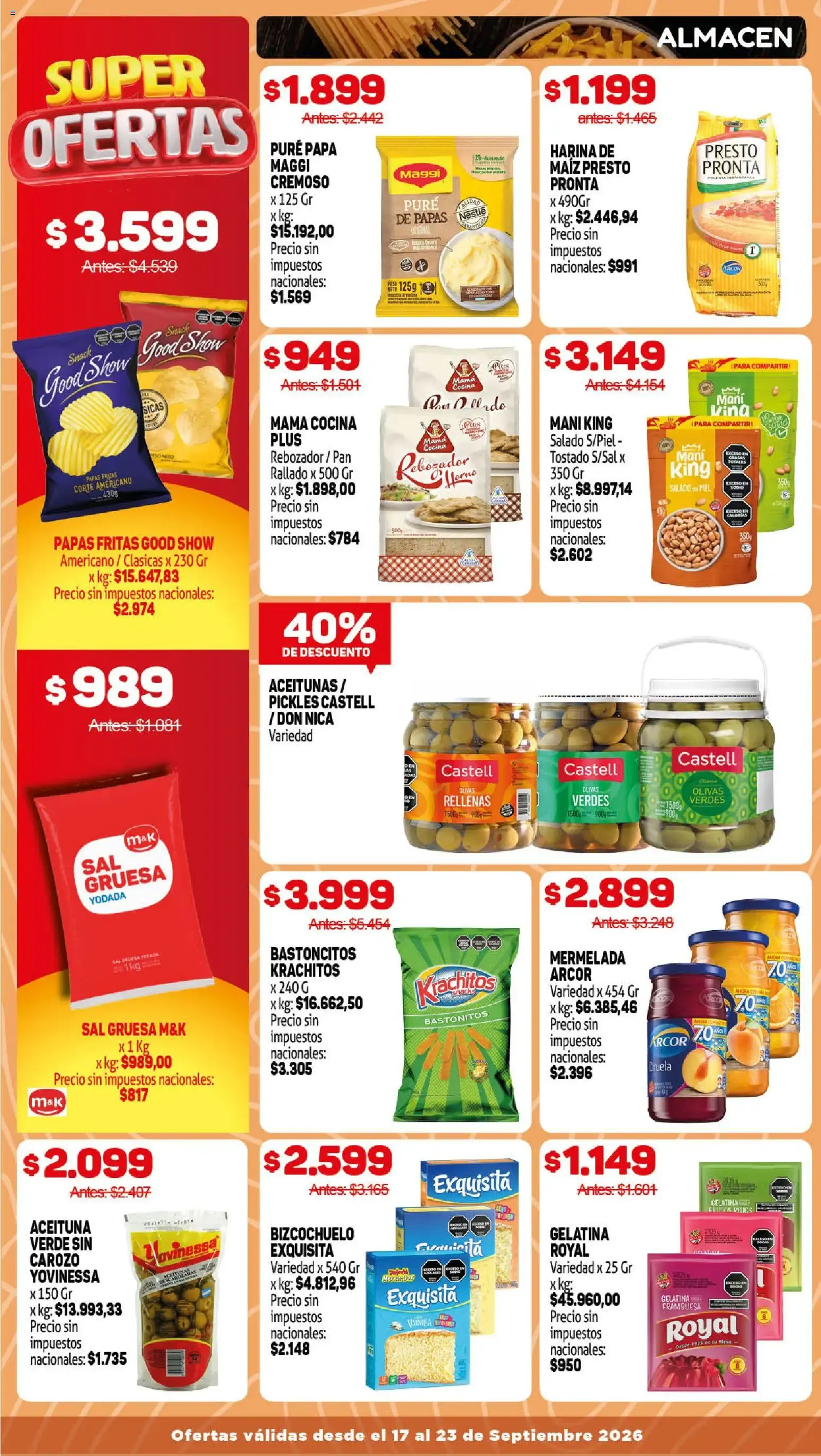Ofertas de Makro: Te Alcanza Para Más - Promos Semanales 17 de septiembre al 23 de septiembre 2026 - Página 10 del catálogo