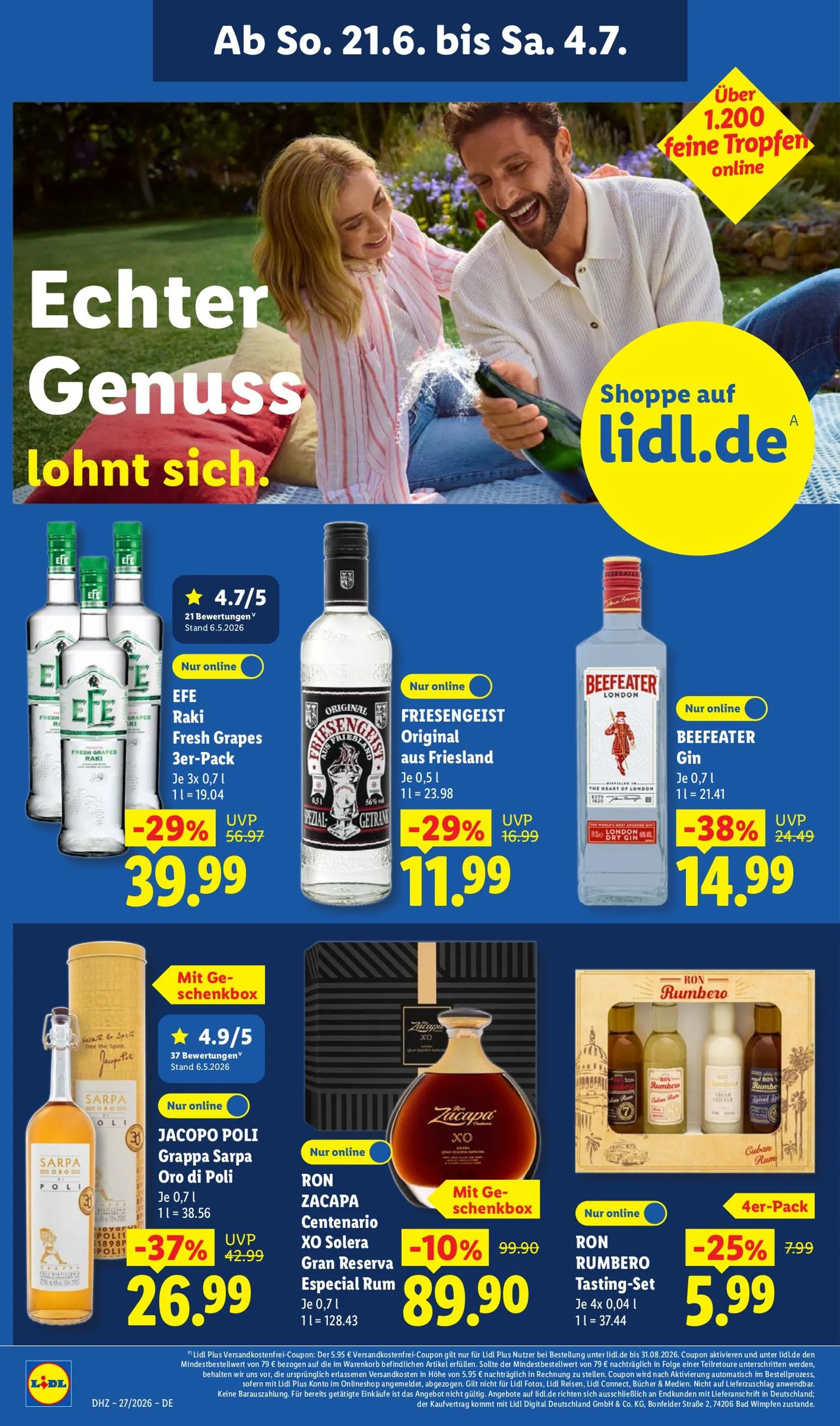 Lidl Prospekt – von Montag 29.06.2026 bis Samstag 04.07.2026 von 29. Juni bis 4. Juli 2026 - Prospekt seite 33