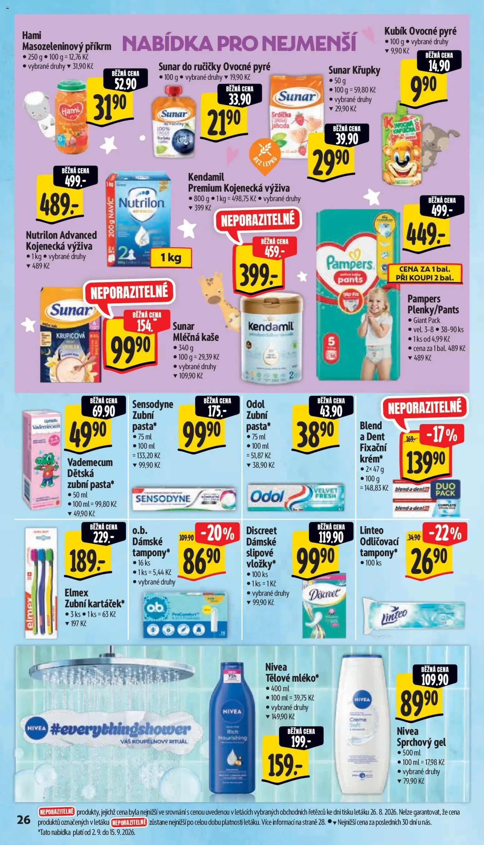 Albert leták - Hypermarket od 02.09.2026 - Akční leták - 2. září 8. září 2026 - Page 34