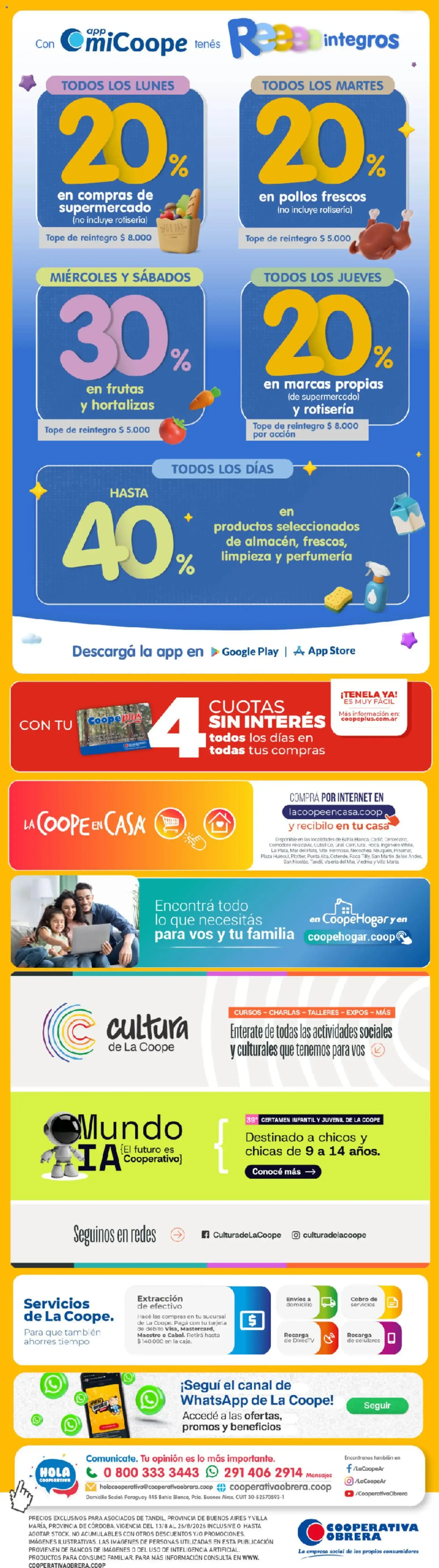 Ofertas de Ofertas Imperdibles de La Coope 13 de agosto al 26 de agosto 2026 - Página 9 del catálogo