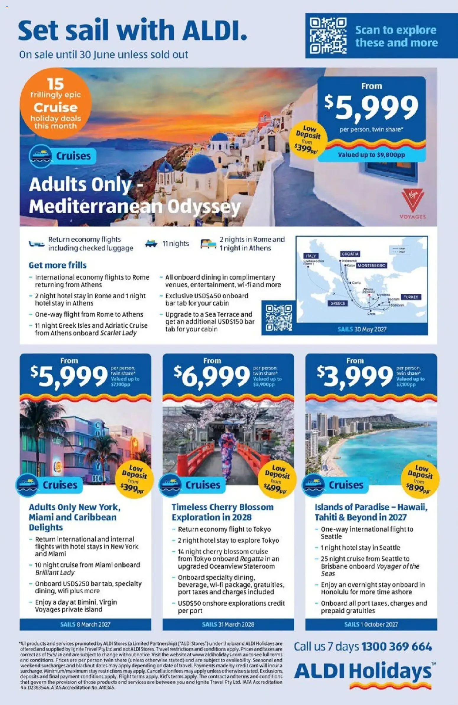 ALDI Holidays - Adults only Mediterranean Odyssey - Catalogue valid from 1 June to 30 June 2026 - page 2