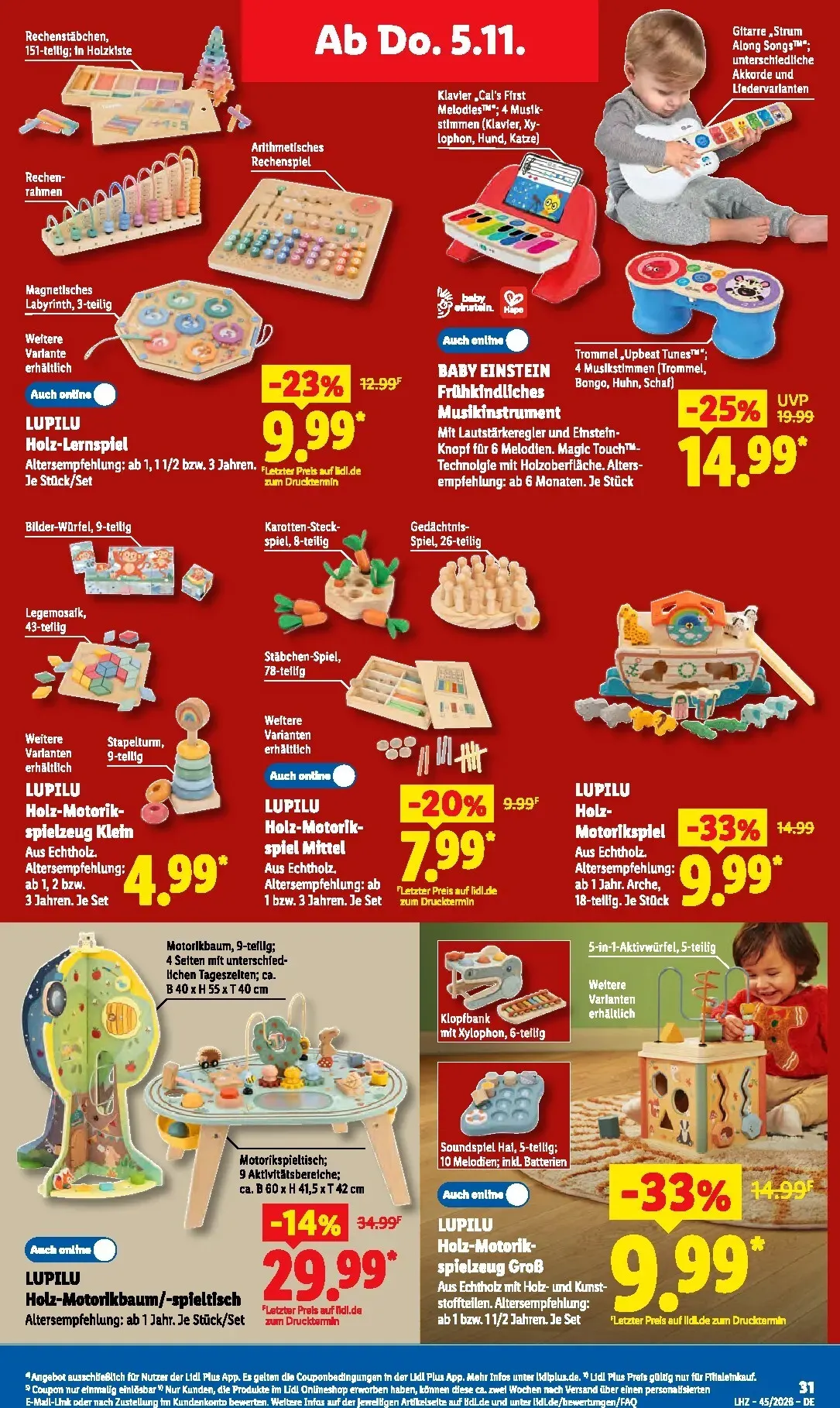 Lidl Sparen beim Preisführer von 2. November bis 7. November 2026 - Prospekt seite 50