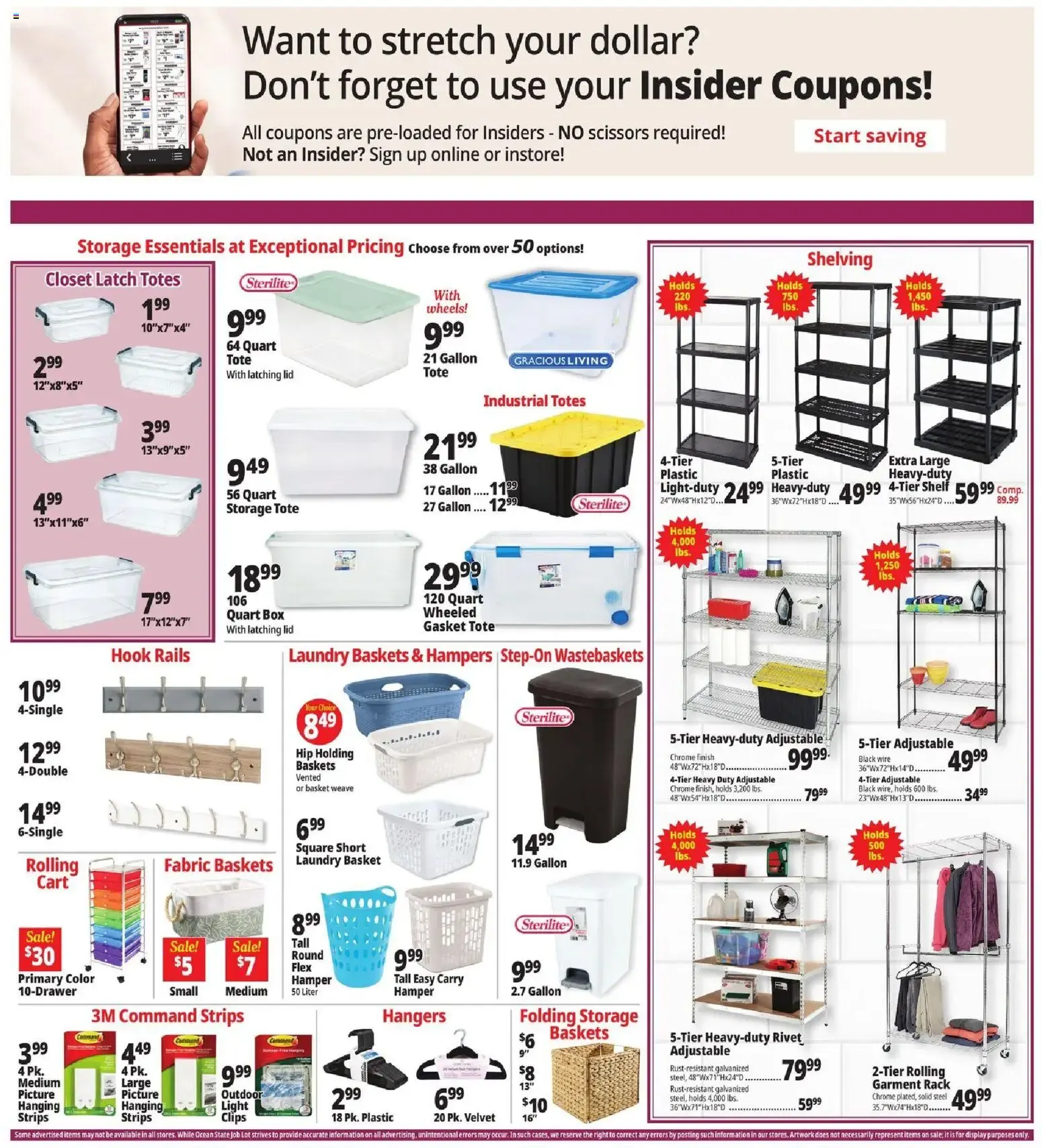 Weekly promotion Ocean State Job Lot Weekly Ad (10/15 - 10/21 2026) - Flyer spanning from October 15 to October 21 2026 - Page 11 for Catalogue 365