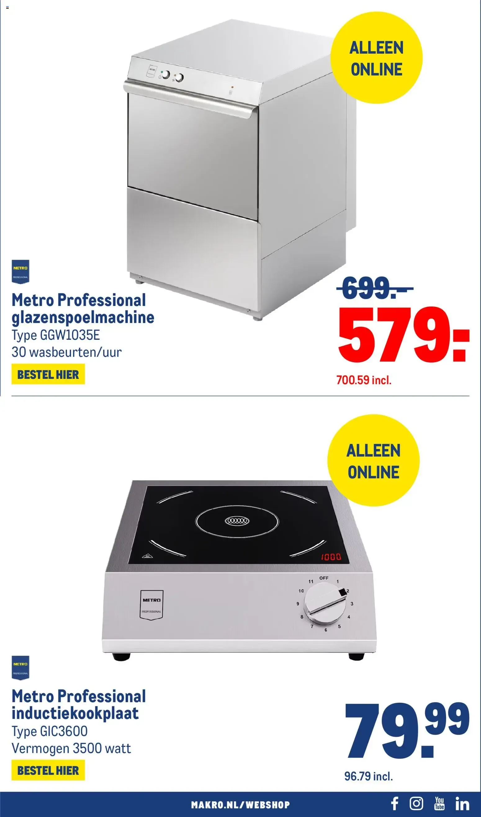 Makro NON-FOOD: Maak je keuken klaar voor het nieuwe seizoen van 9 september tot 20 september 2026 - Folder pagina 47