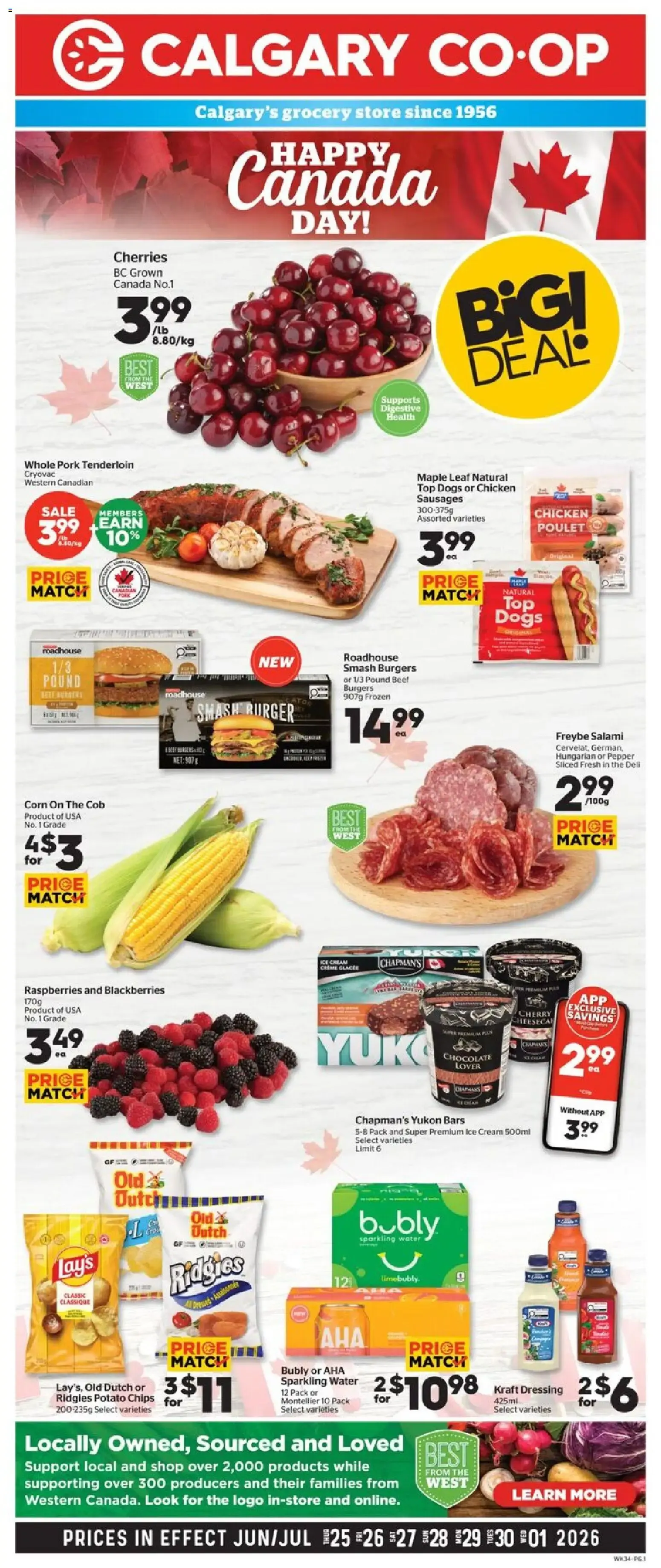 Calgary Co-op weekly flyer / circulaire from Jun 25, 2026 > weekly specials & deals