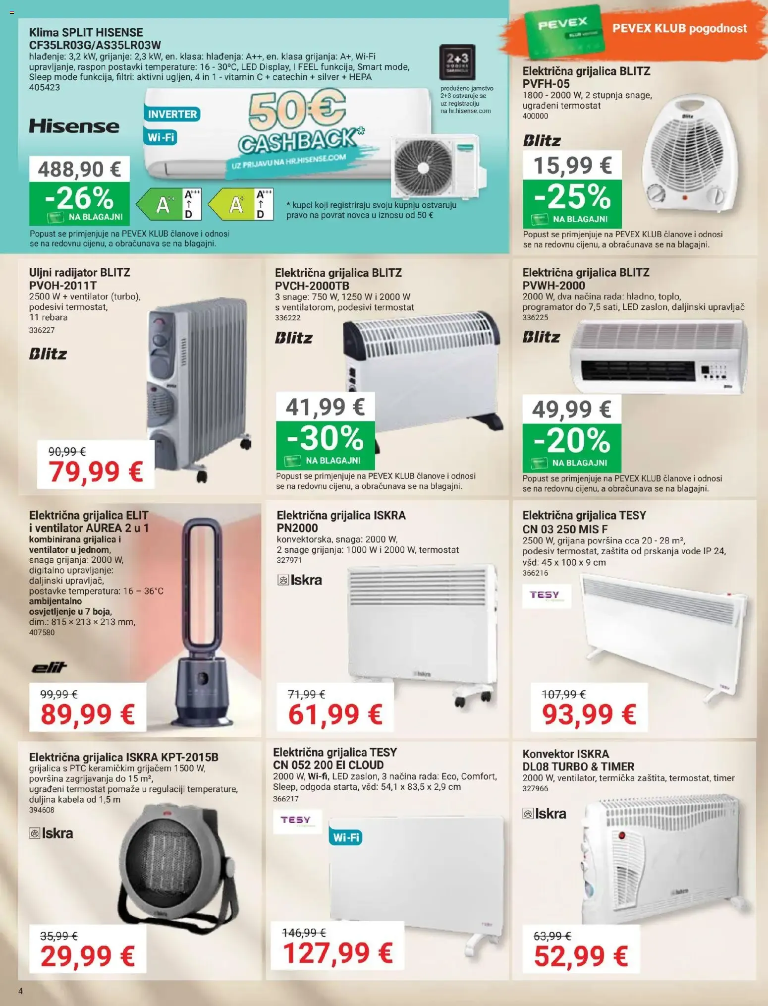Katalog Pevex Katalog novi od 27.08.2026 na listanje > letak digitalni od 27. kolovoza do 21. rujna 2026. - Pregled Stranica 4