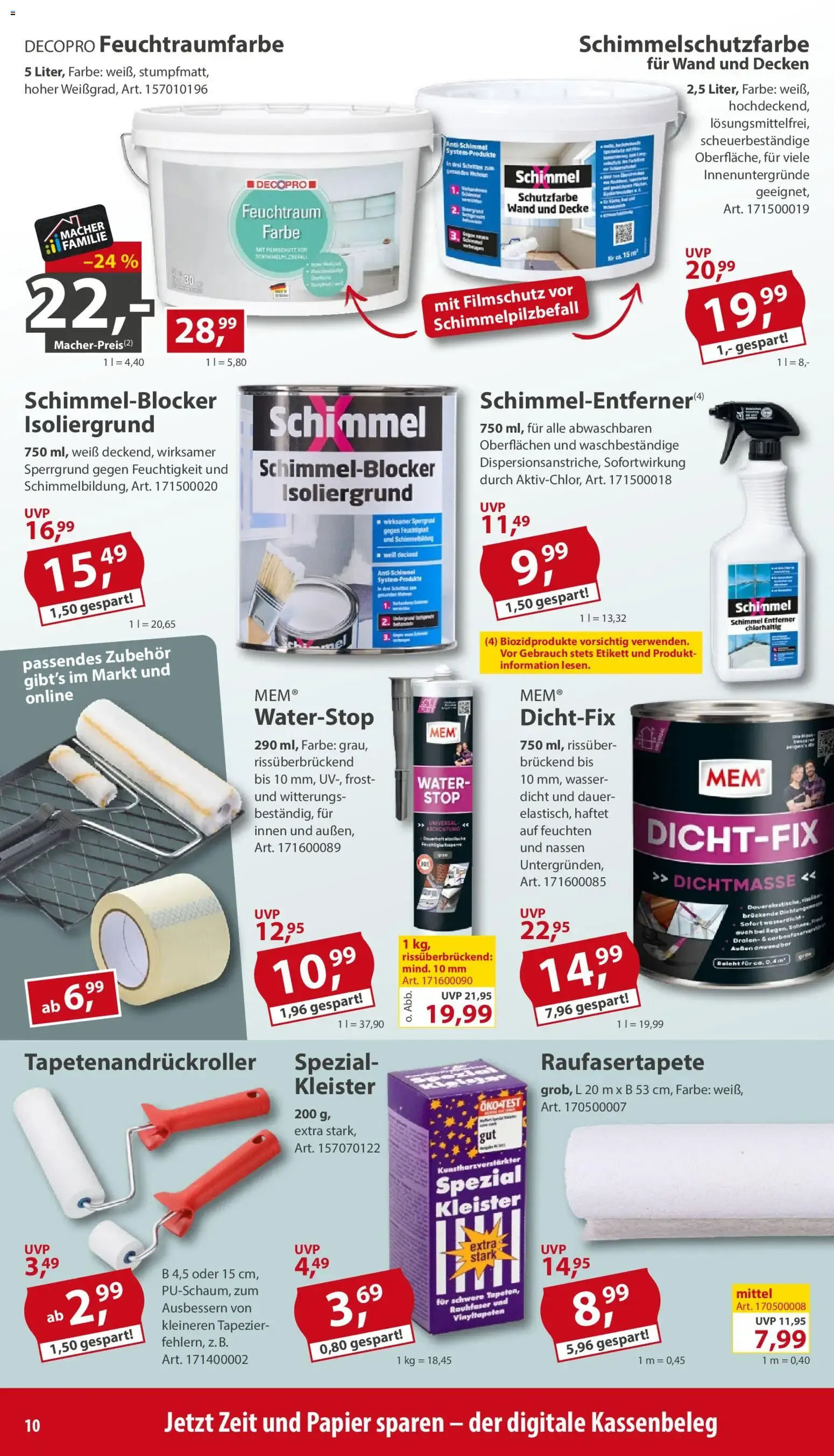 Sonderpreis Baumarkt Prospekt (ab 03.10.2026) zum Blättern von 3. Oktober bis 9. Oktober 2026 - Prospekt seite 10