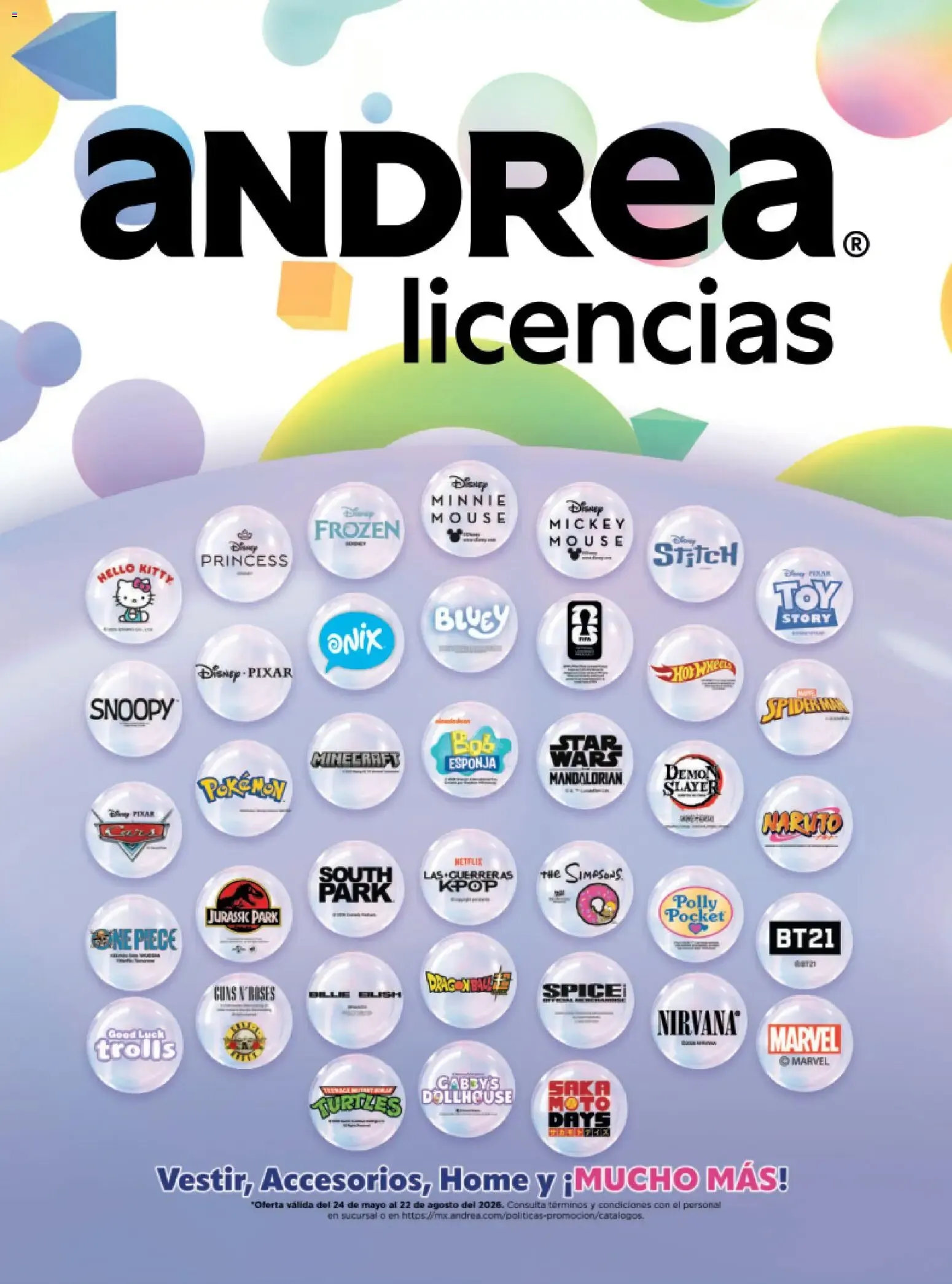 Catálogo de Andrea licencias 24 de mayo al 22 de agosto 2026 - Pagina 1