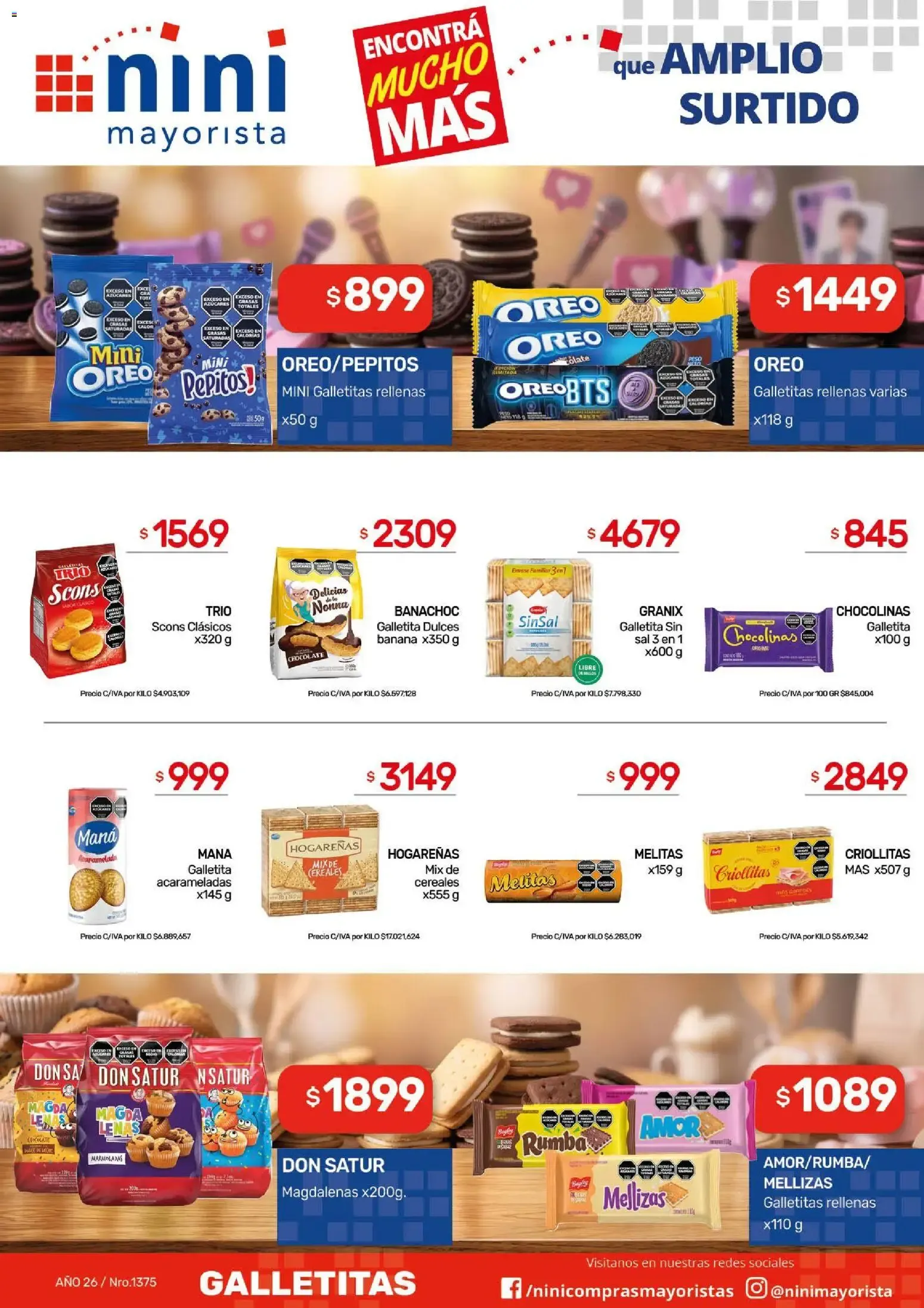 Ofertas de NINI Mayorista catálogo del 31/08/2026 - 06/09/2026 31 de agosto al 6 de septiembre 2026 - Página 39 del catálogo
