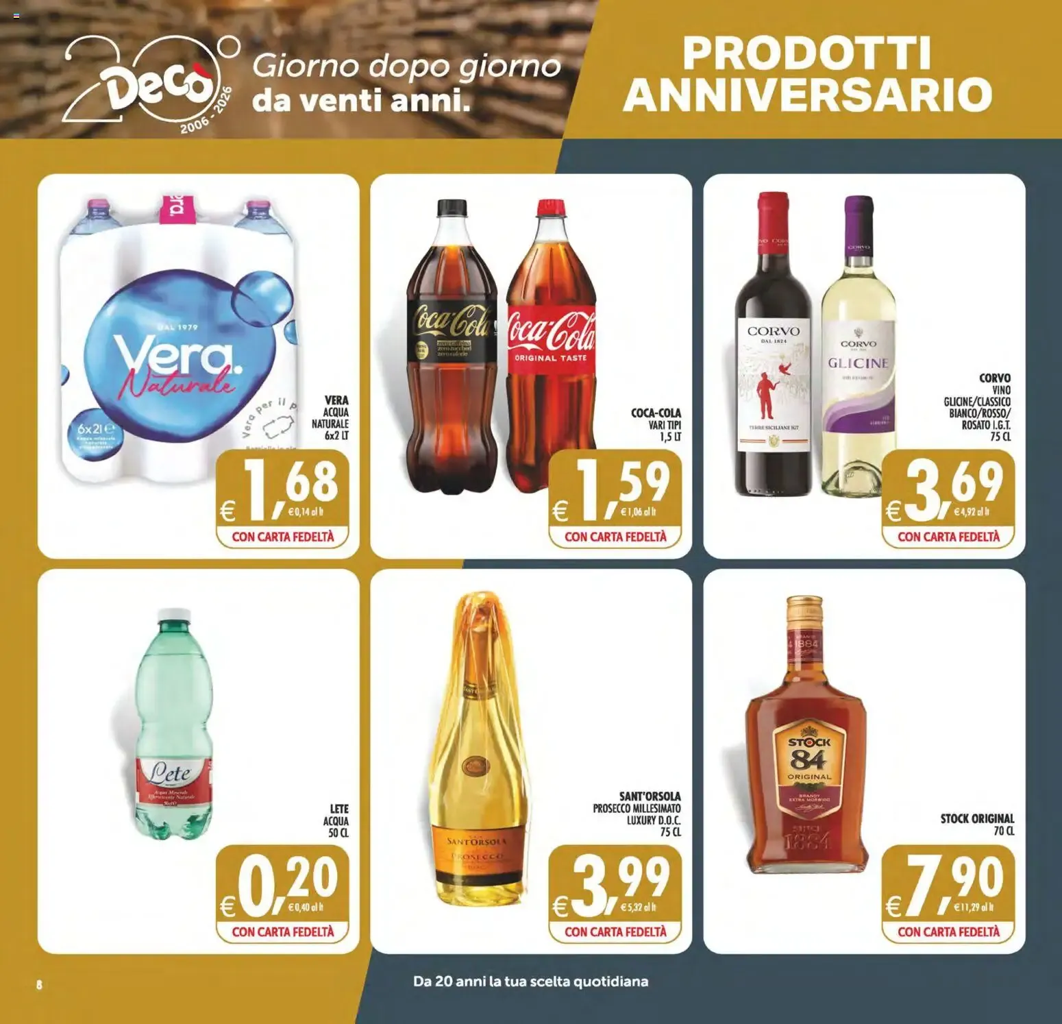 Nuovo Decò volantino Maxistore, Supermercati Lipari dal 13/10/2026 > offerte anteprima 🛍️ da 13 ottobre a 22 ottobre di 2026 - Pagina del volantino 8