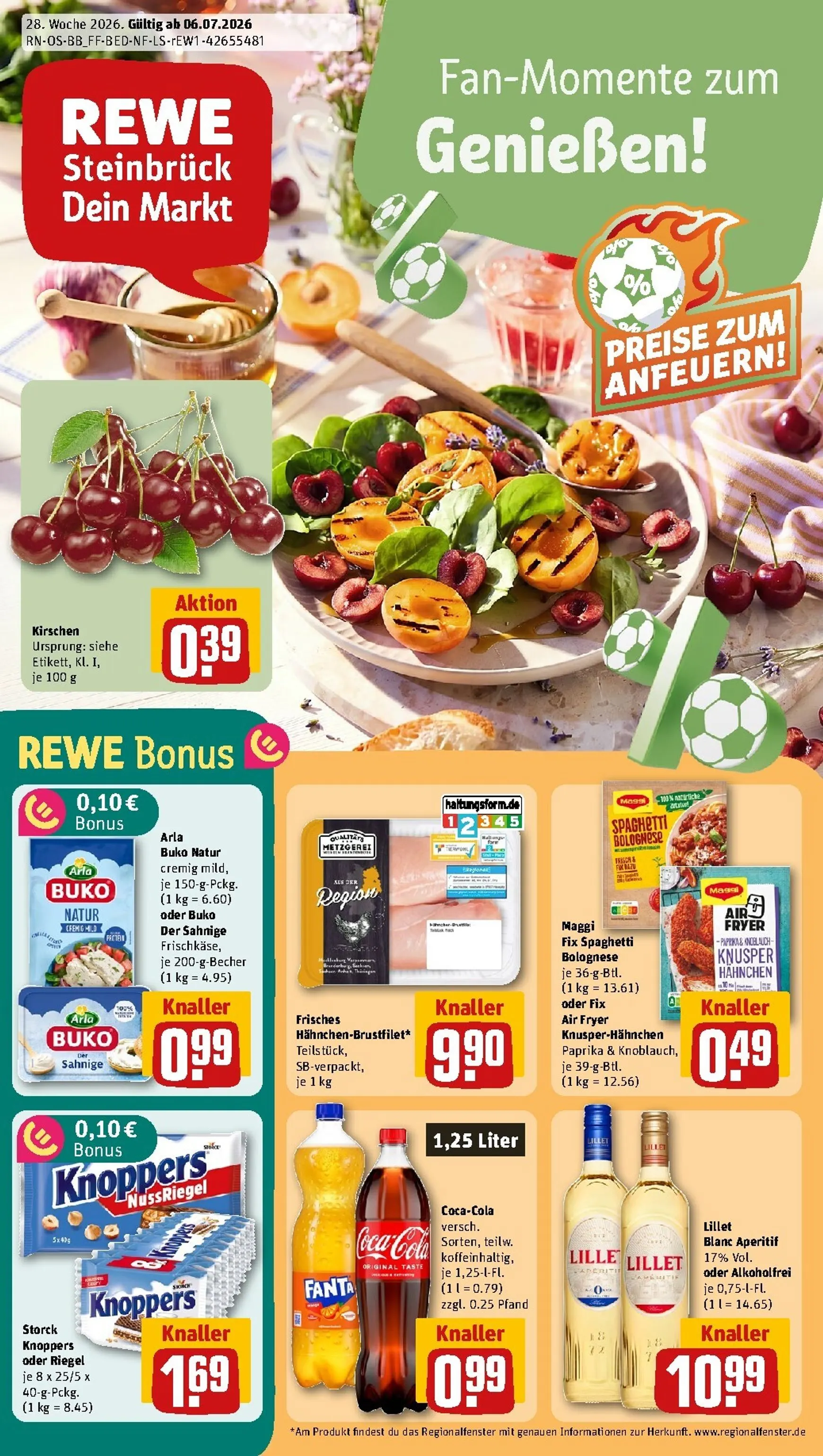 Rewe Prospekt nächste Woche – von Montag 06.07.2026 bis Sonntag 12.07.2026