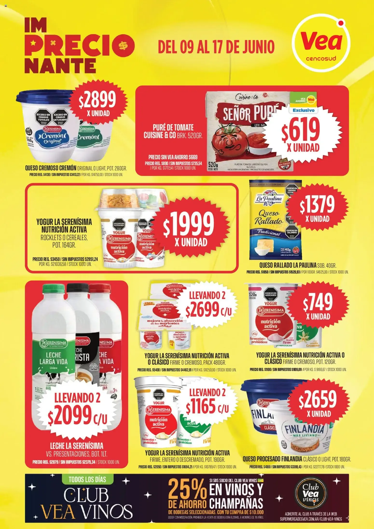 Ofertas de Vea - Volante imPRECIOnante Córdoba del 09/06/2026 - 17/06/2026 9 de junio al 17 de junio 2026 - Página 5 del catálogo