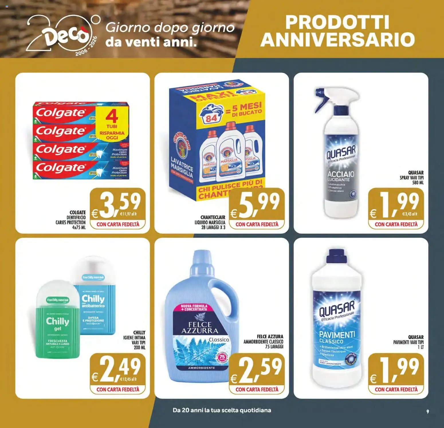 Nuovo Decò volantino Maxistore, Supermercati Lipari dal 13/10/2026 > offerte anteprima 🛍️ da 13 ottobre a 22 ottobre di 2026 - Pagina del volantino 9