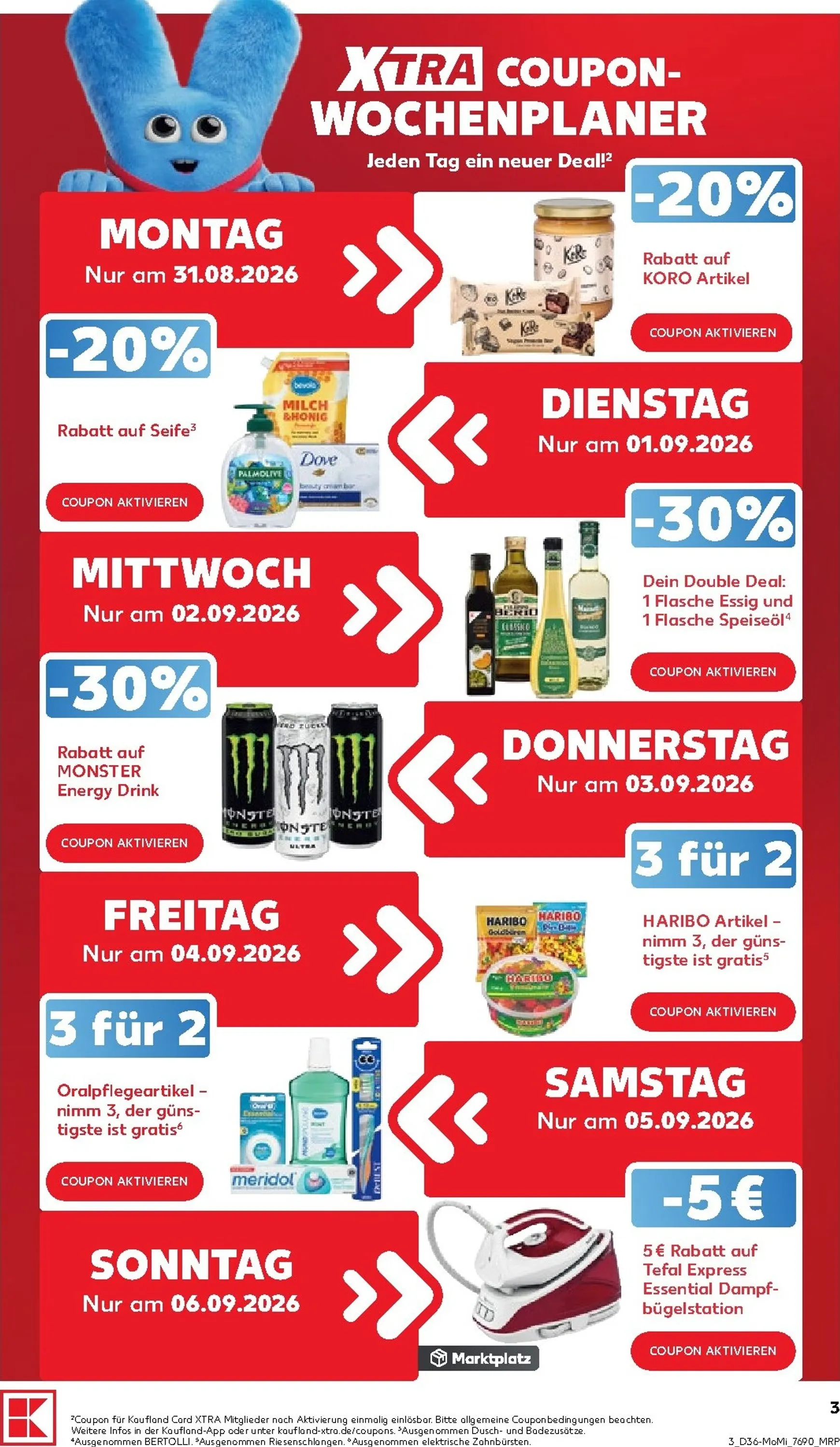 Kaufland - Richtig Sparen Prospekt – von Montag 31.08.2026 bis Mittwoch 02.09.2026 von 31. August bis 2. September 2026 - Prospekt seite 3