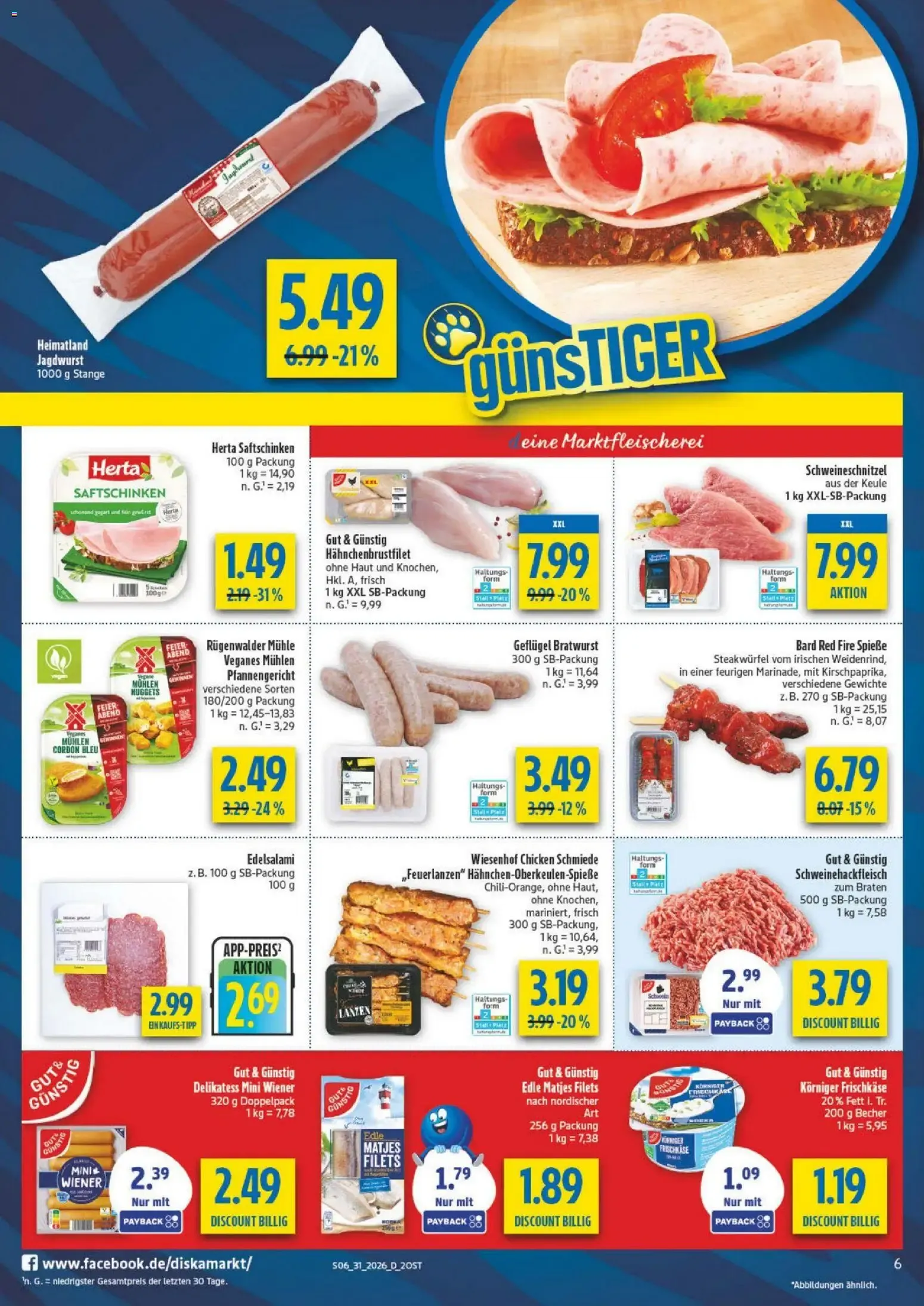 Diska - Diska Angebote Sachsen-Thüringen KW31 (ab 27.07.2026) zum Blättern von 27. Juli bis 1. August 2026 - Prospekt seite 6