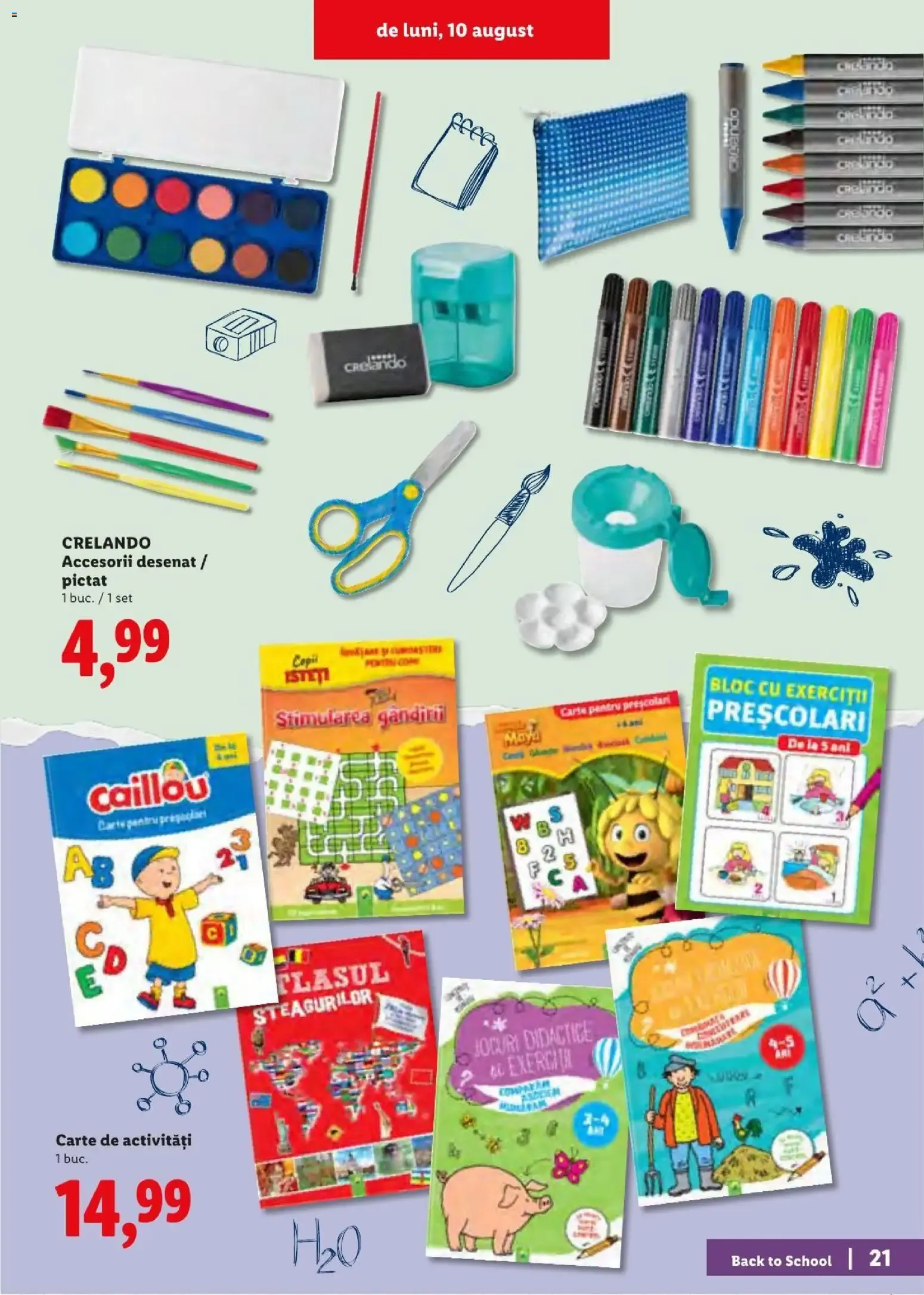 Catalog Catalog LIDL 10.08.2026 - Oferta și Revista online de la 10 august până la 30 august 2026 - Revista Pagina 21