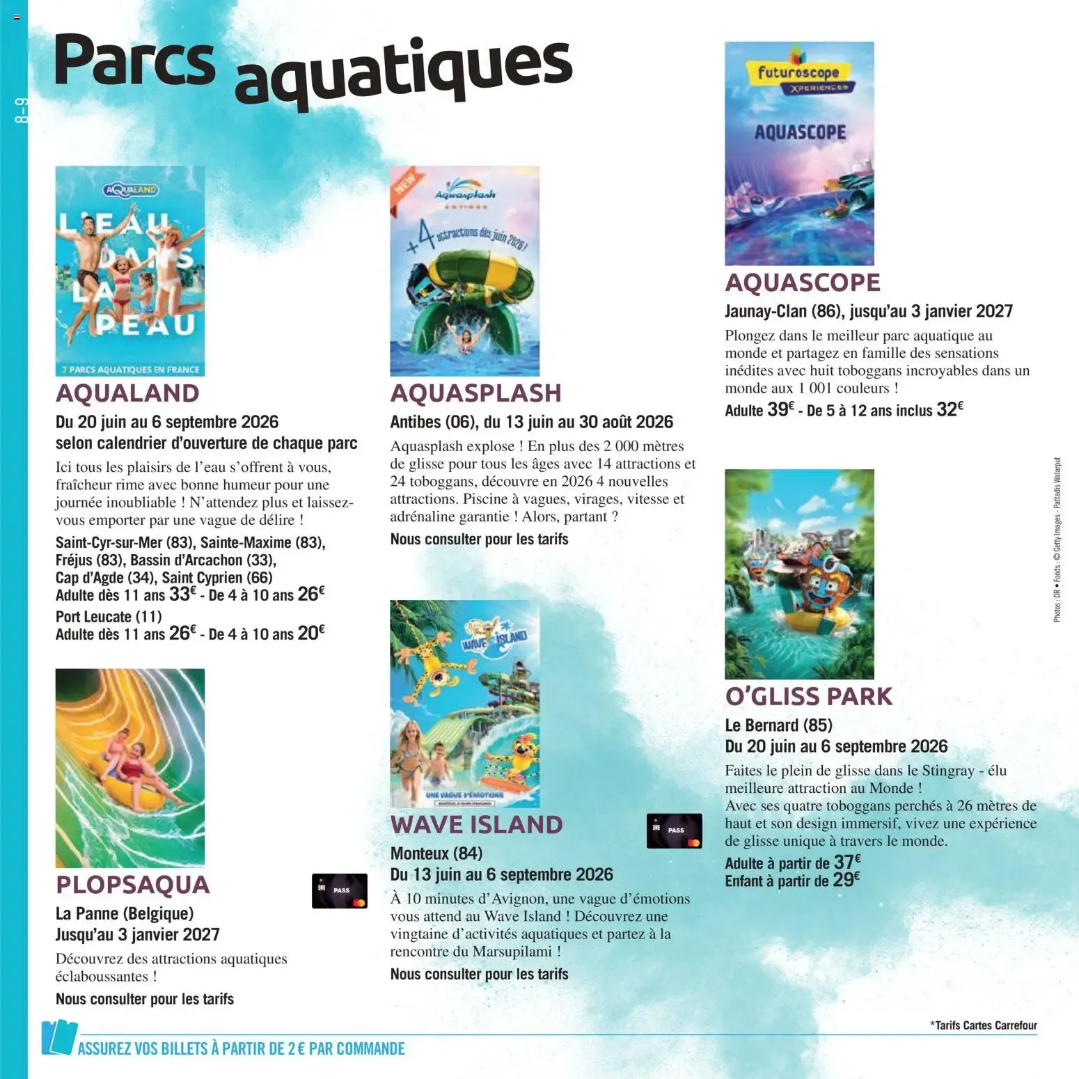 Carrefour spectacles LE BOOK DE VOS SORTIES du 1 avril au 30 septembre 2026 - Catalogue page 8