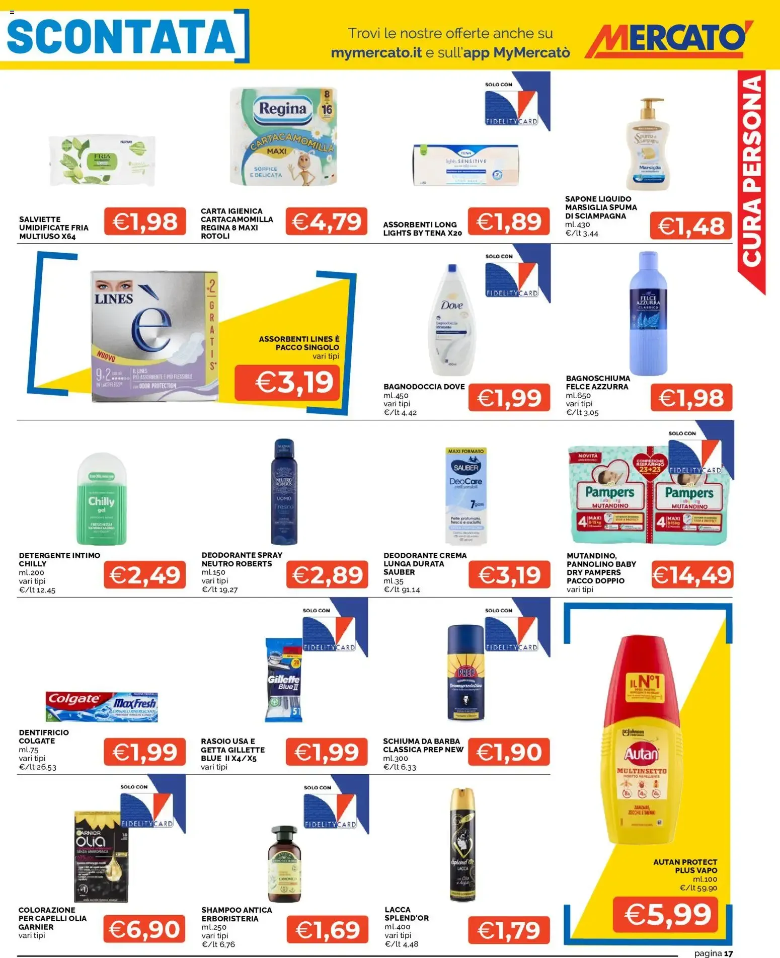 Mercatò volantino dal 03/08/2026 - online Offerte da 3 agosto a 12 agosto di 2026 - Pagina del volantino 17