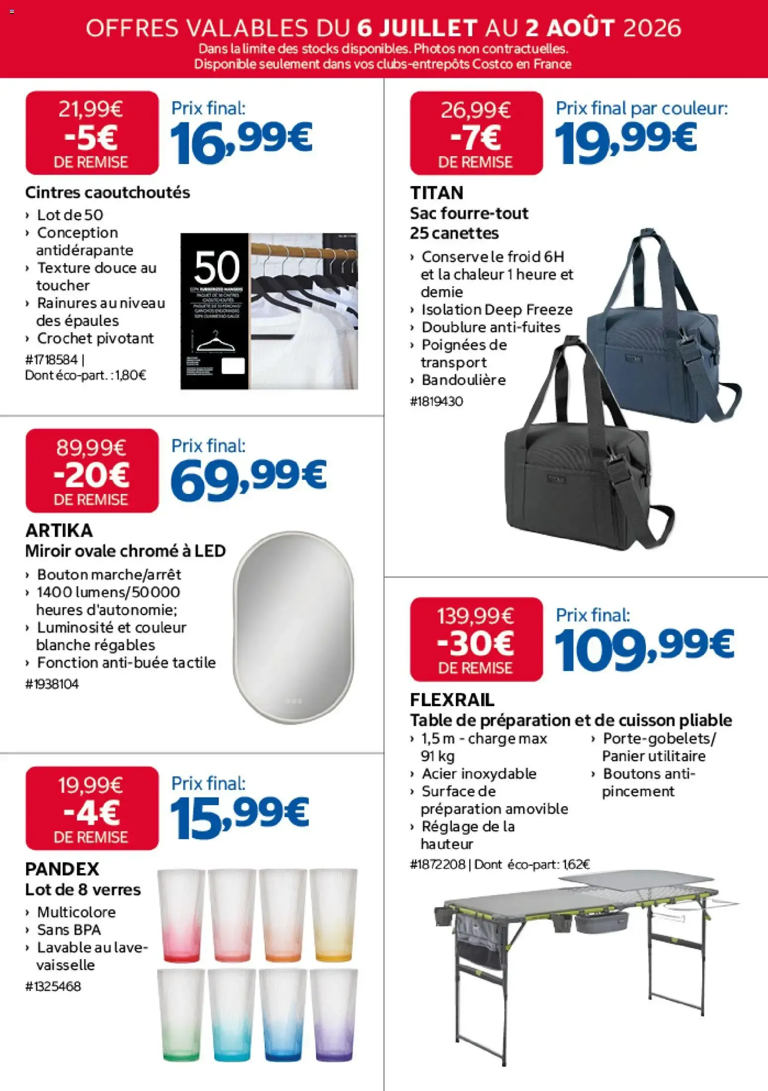 Costco catalogue à partir du 06/07/2026 - promo en ligne du 6 juillet au 2 août 2026 - Catalogue page 4