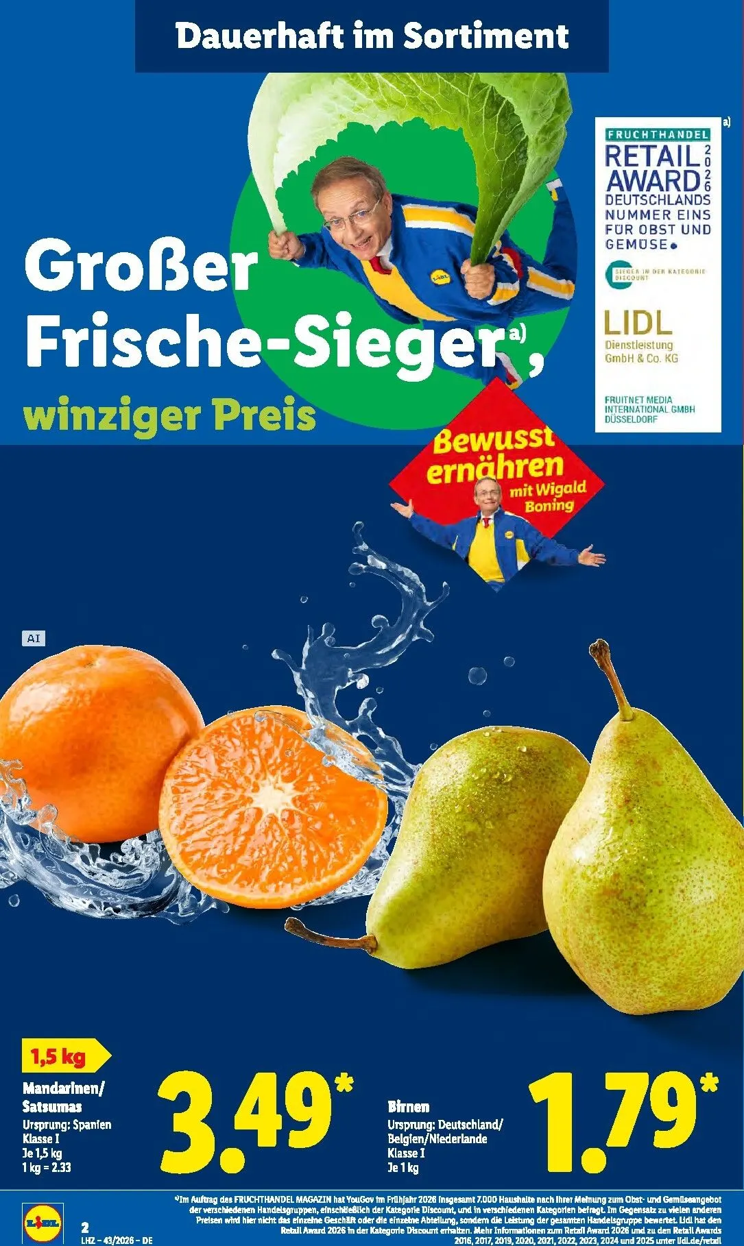 Lidl Prospekt nächste Woche – von Montag 19.10.2026 bis Samstag 24.10.2026 von 19. Oktober bis 24. Oktober 2026 - Prospekt seite 2