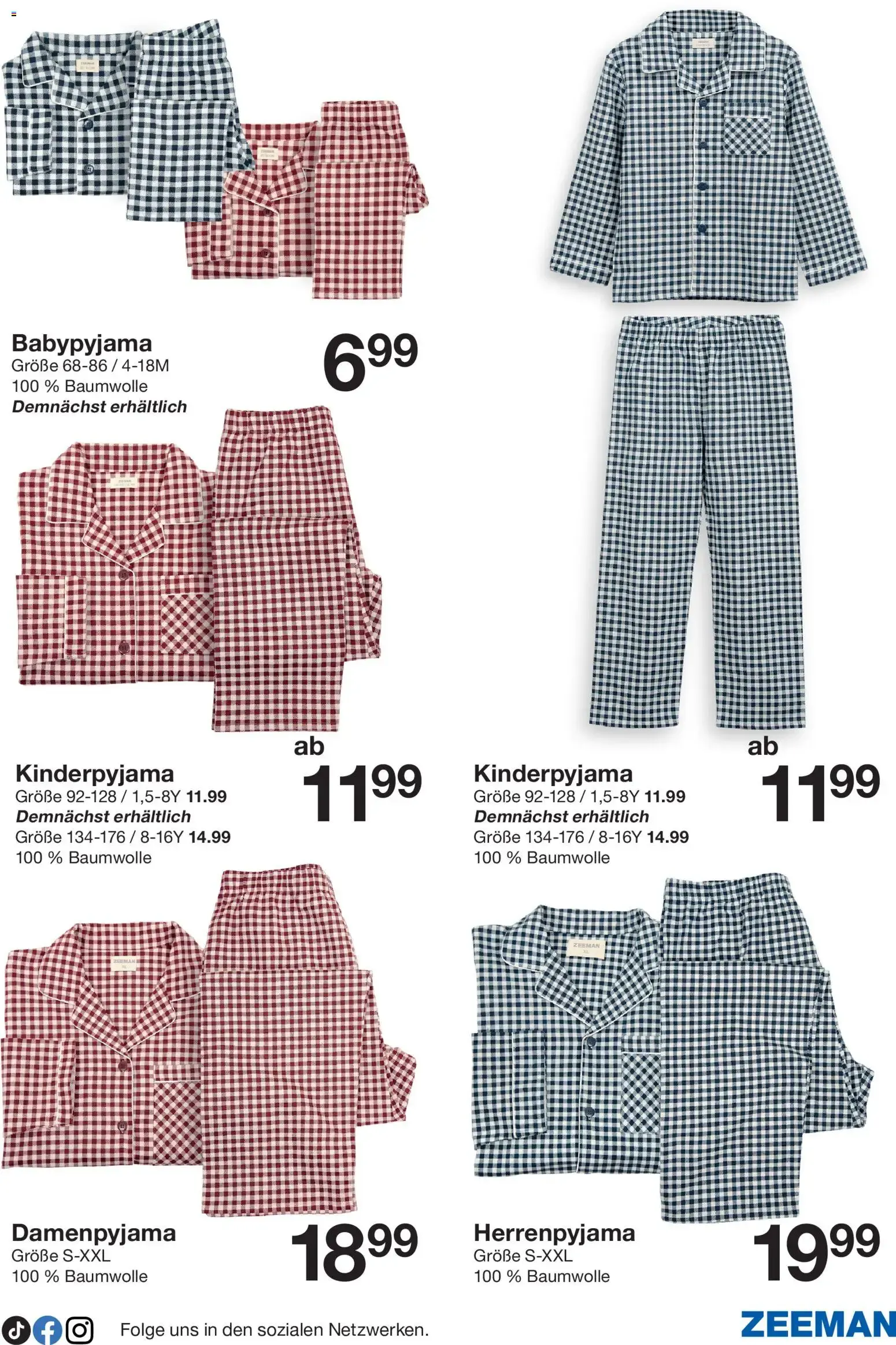 Diese Woche: warme Pyjamas für jeden. von 24. Oktober bis 6. November 2026 - Prospekt seite 7