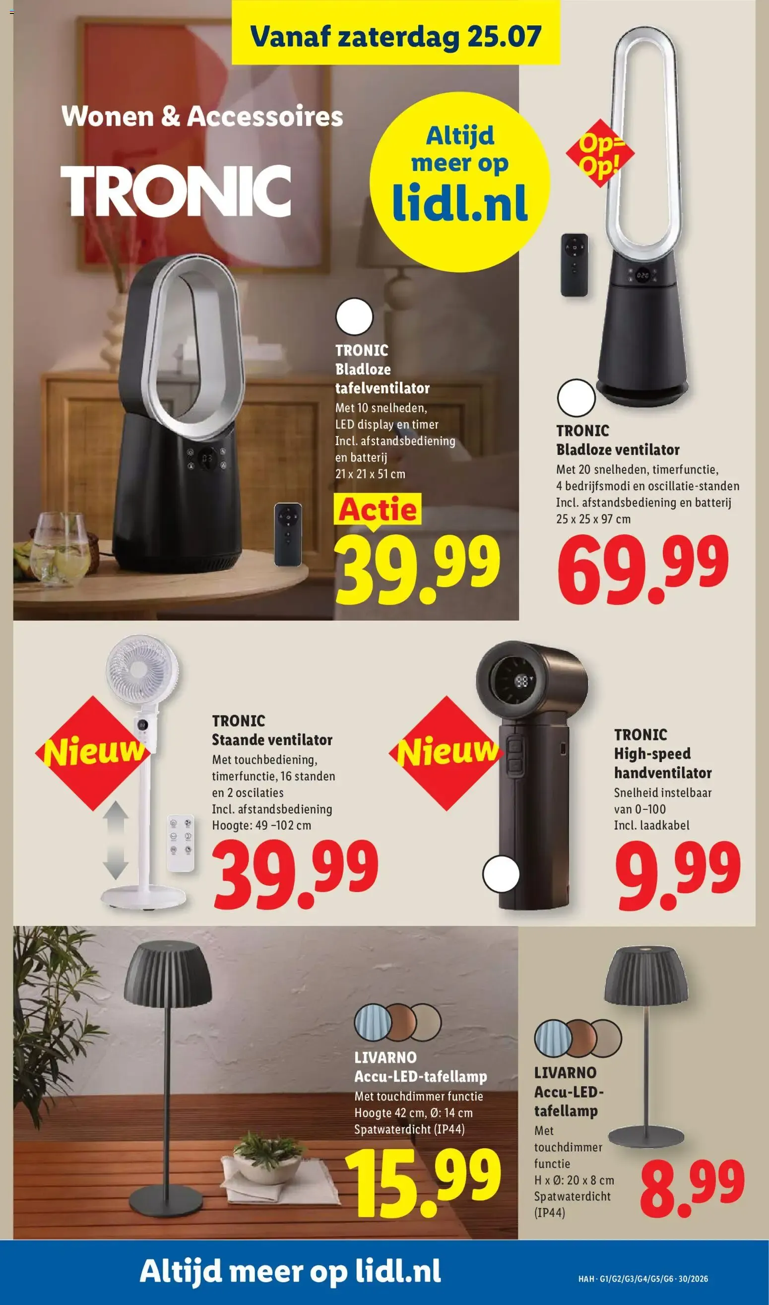 Lidl Wonen & Accessoires - Tronic van 22 juli tot 25 juli 2026 - Folder pagina 13