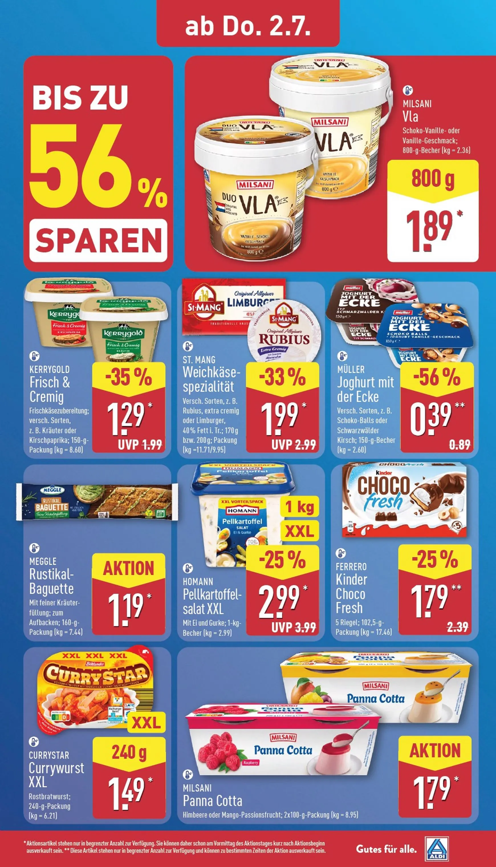 ALDI NORD Prospekt – von Montag 29.06.2026 bis Samstag 04.07.2026 von 29. Juni bis 4. Juli 2026 - Prospekt seite 33
