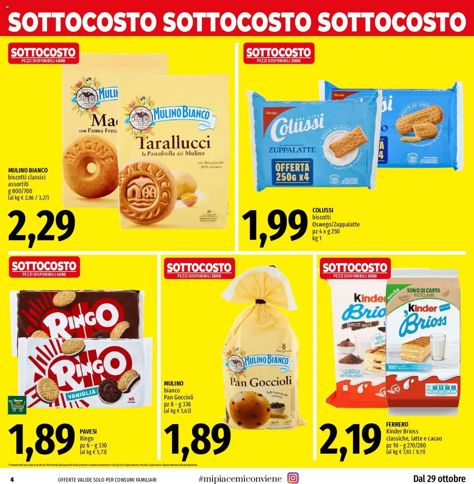 EMI volantino dal 29/10/2026 - online Offerte da 29 ottobre a 7 novembre di 2026 - Pagina del volantino 4