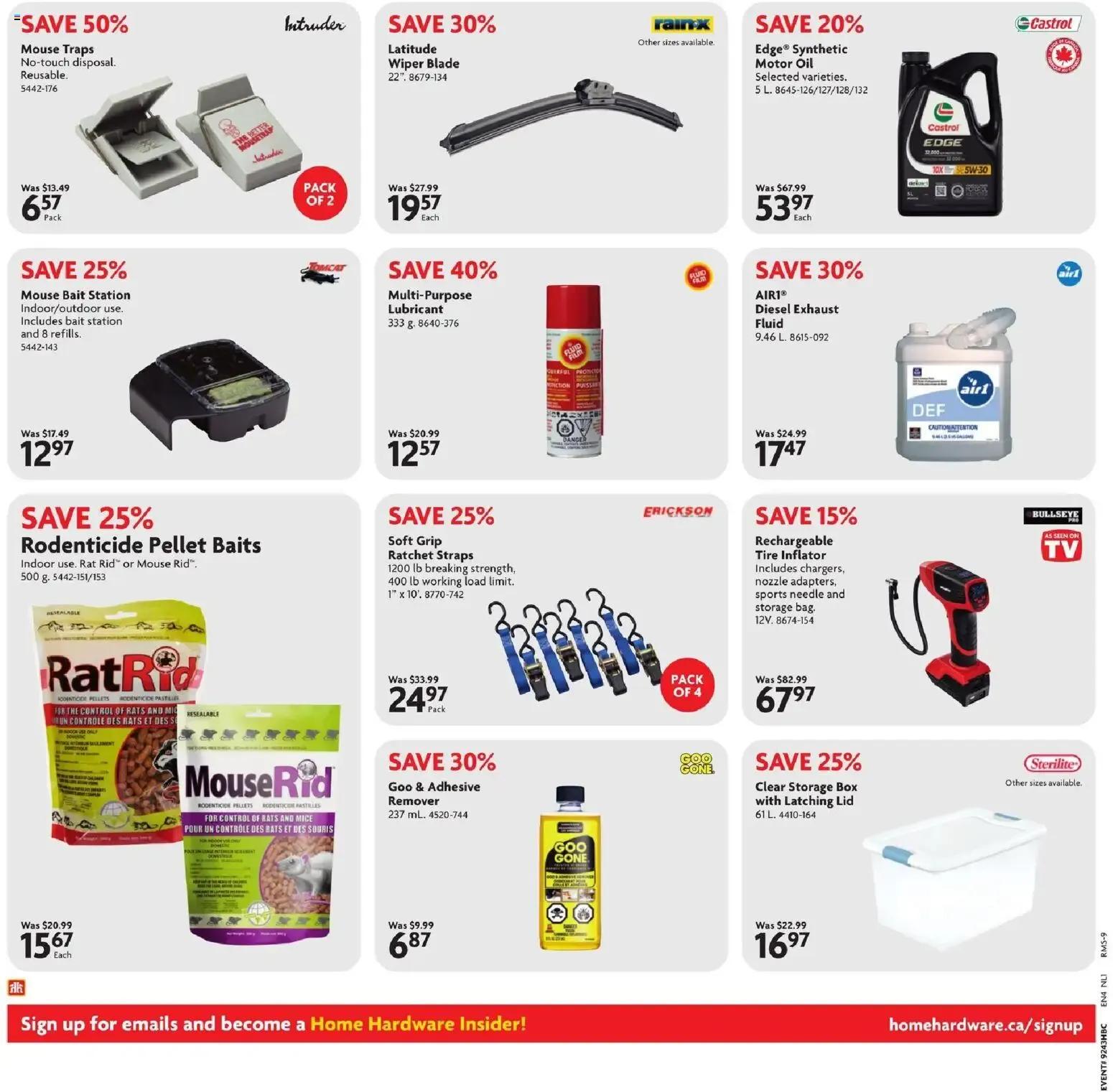 Home Hardware weekly flyer / circulaire from Oct 22, 2026 > weekly specials & deals from October 22 to November 4 2026 - flyer page 14