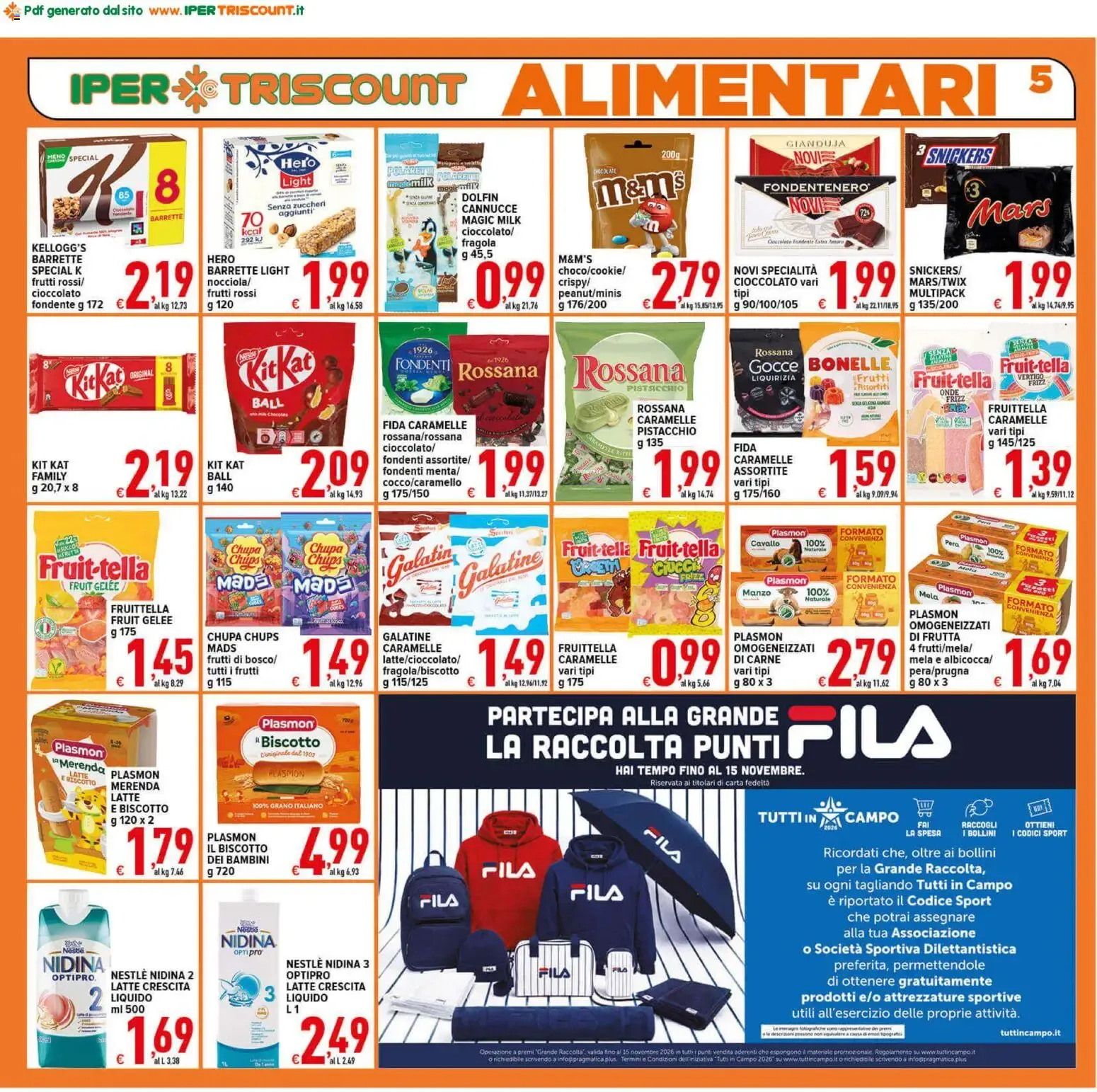 Ipertriscount volantino dal 02/09/2026 - online Offerte da 2 settembre a 10 settembre di 2026 - Pagina del volantino 5