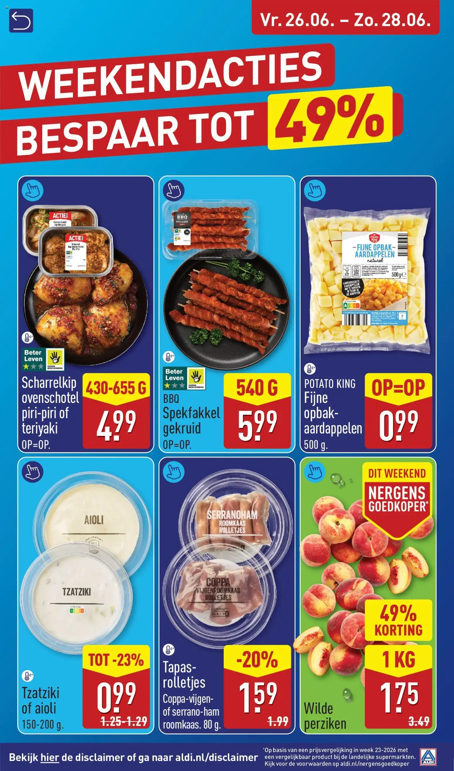 Aldi: Zomerse Weekendacties van 26 juni tot 28 juni 2026 - Folder pagina 3